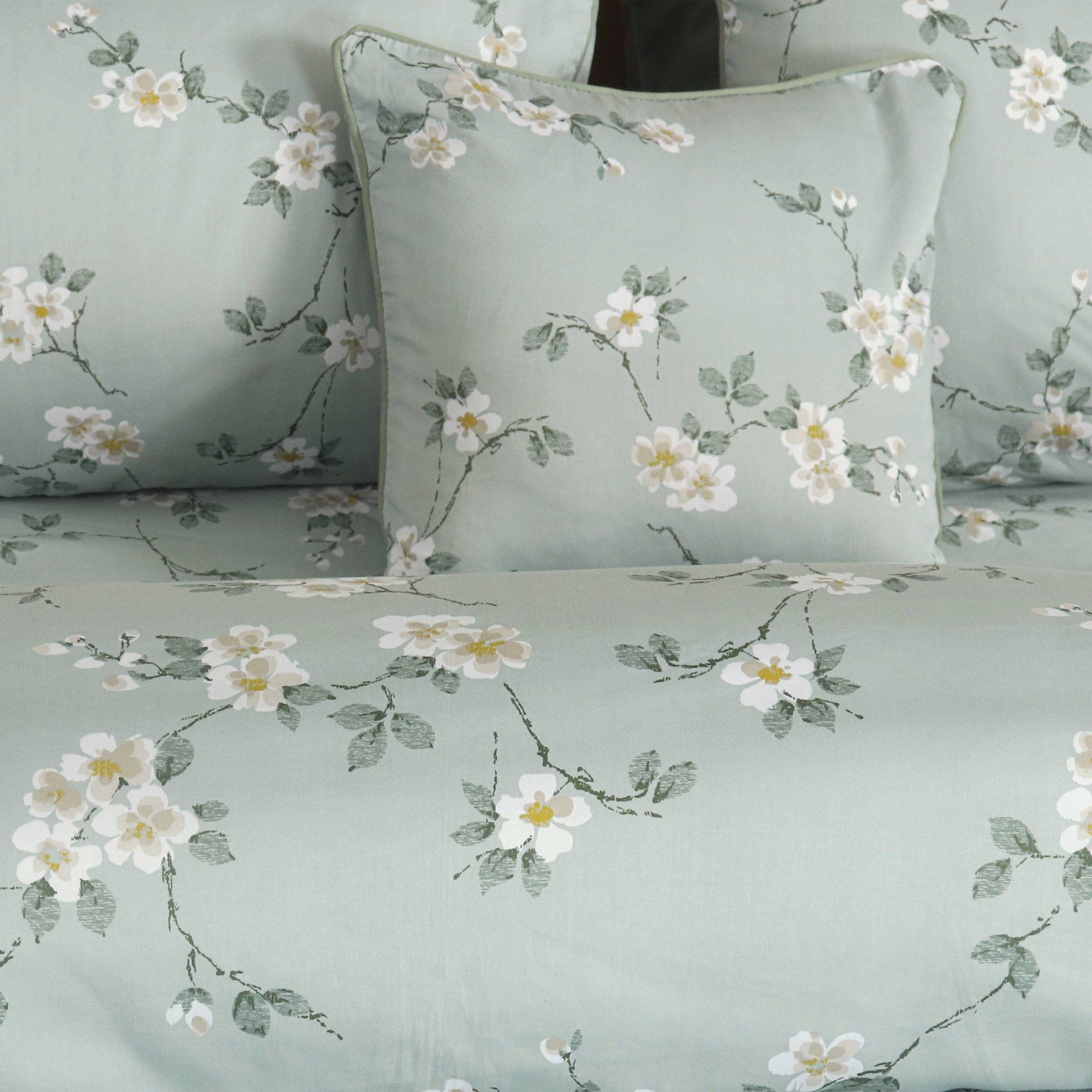 Ethereal Verdure Printed Cushion Cover