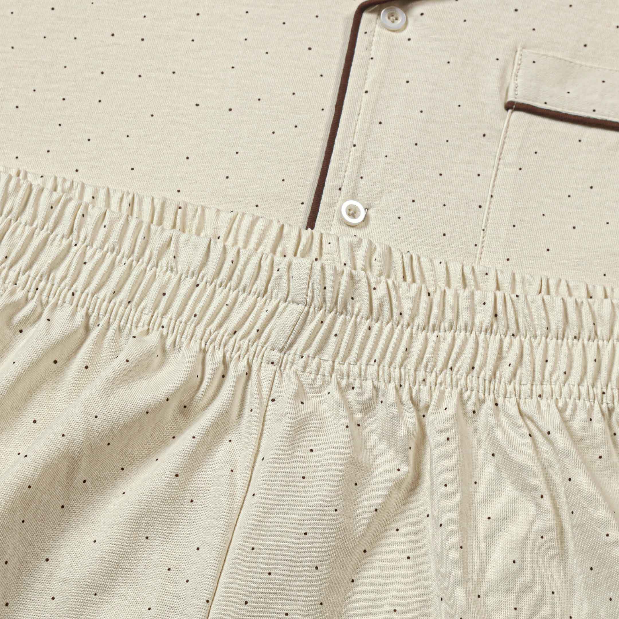 Light Dots Printed Loungewear-2pc Set