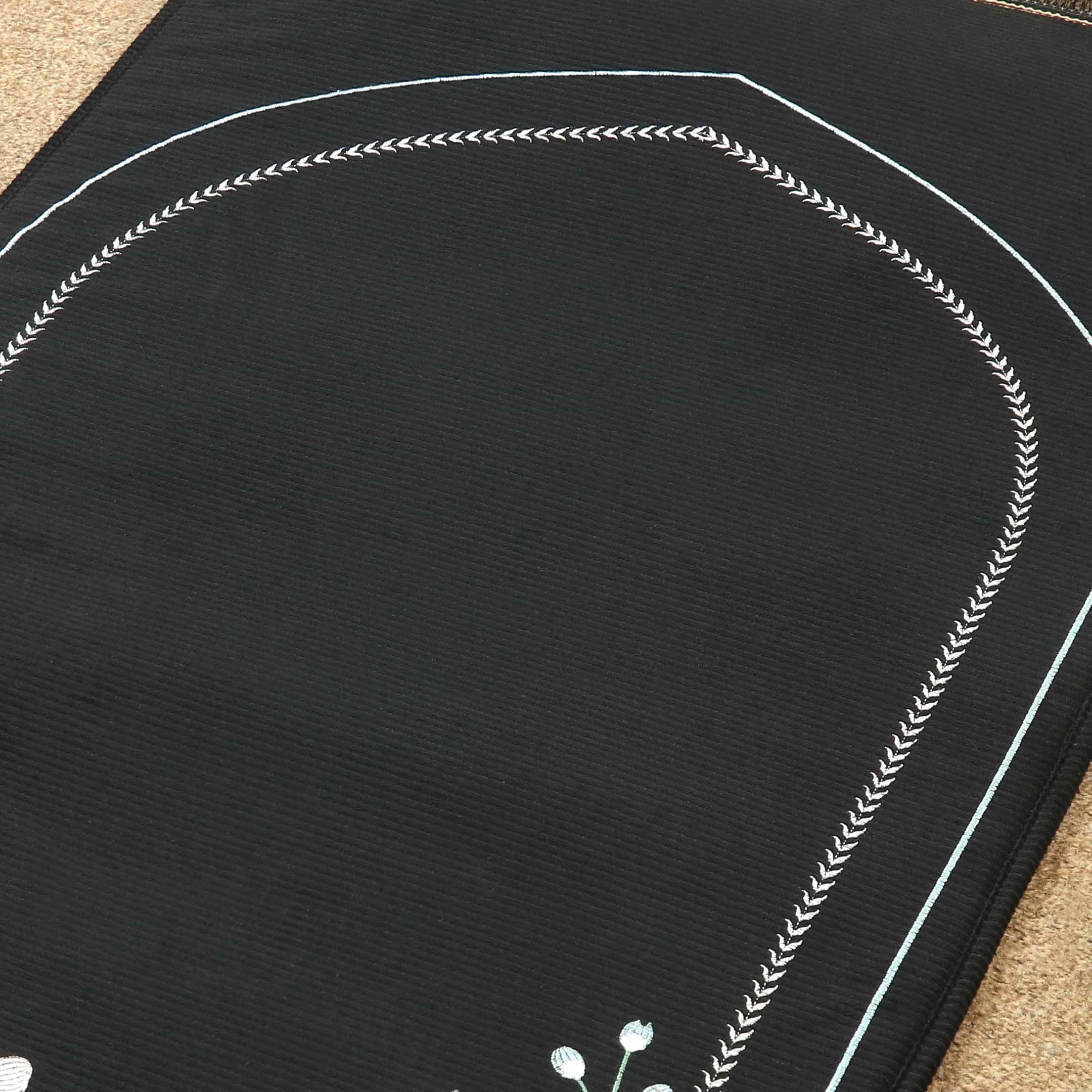 RUH-E-RIYADH Embroidered Velvet Prayermat