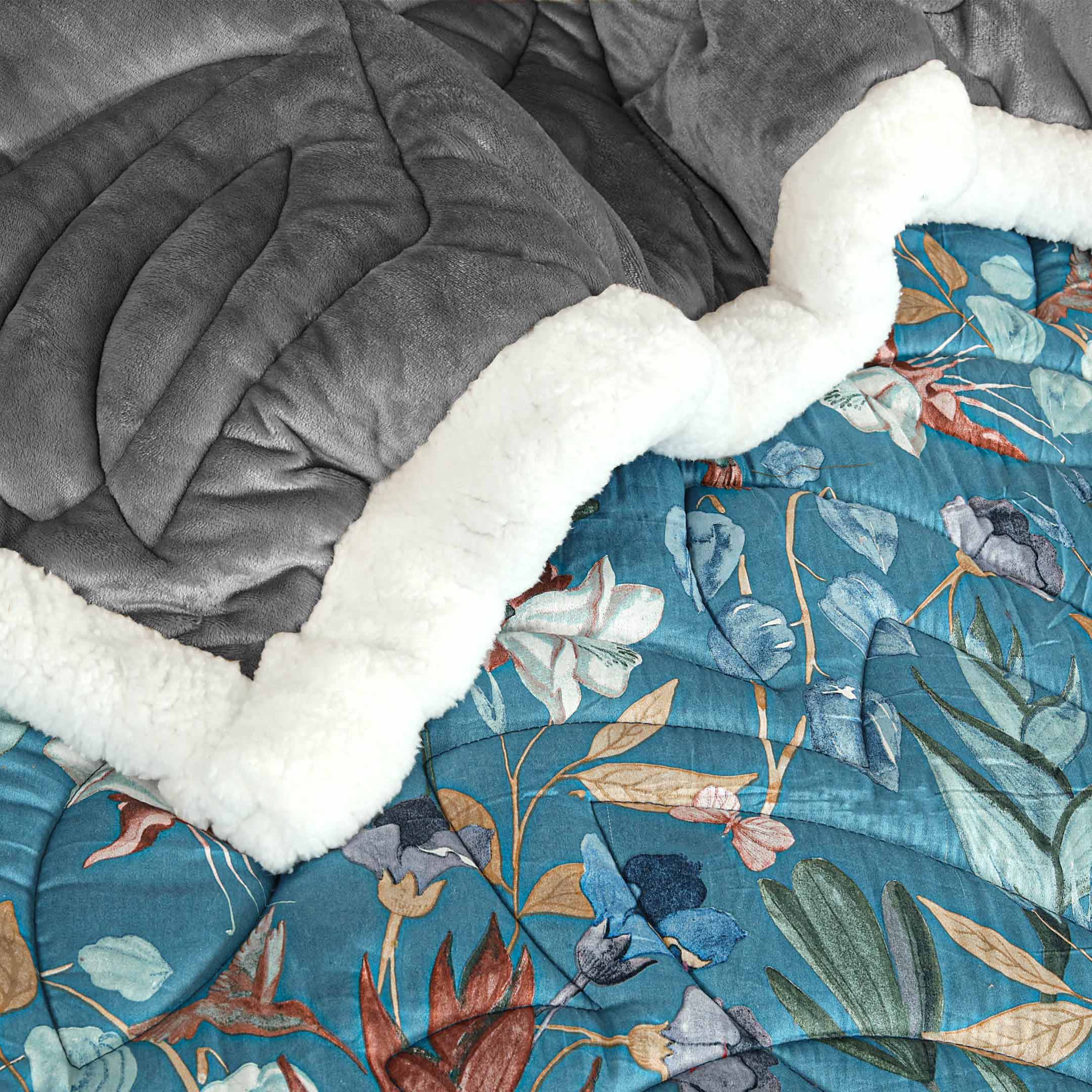 Grey Whisper-Marshmallow Bedding 7 pcs