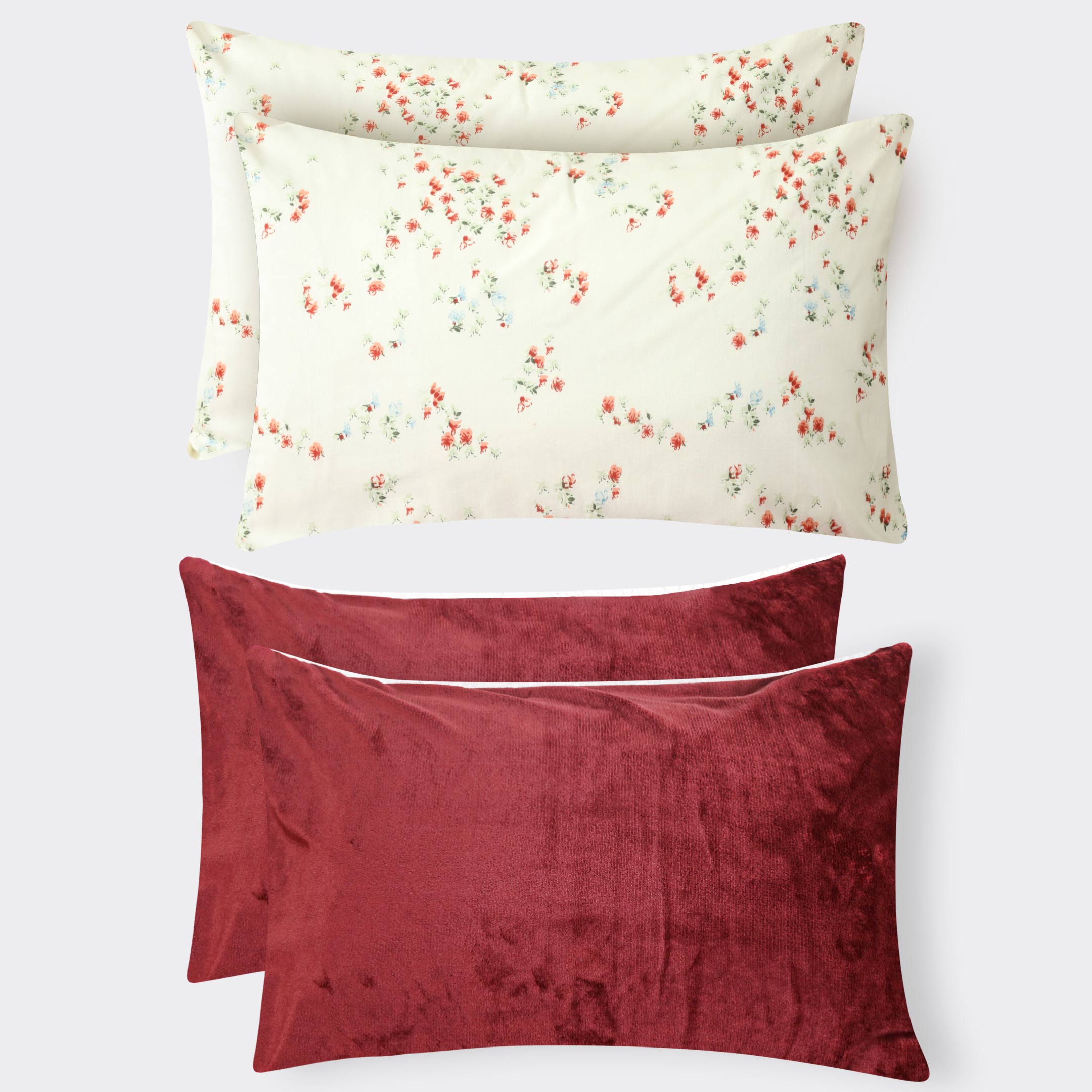 Warm Cottage-Marshmallow Bedding 7 pcs