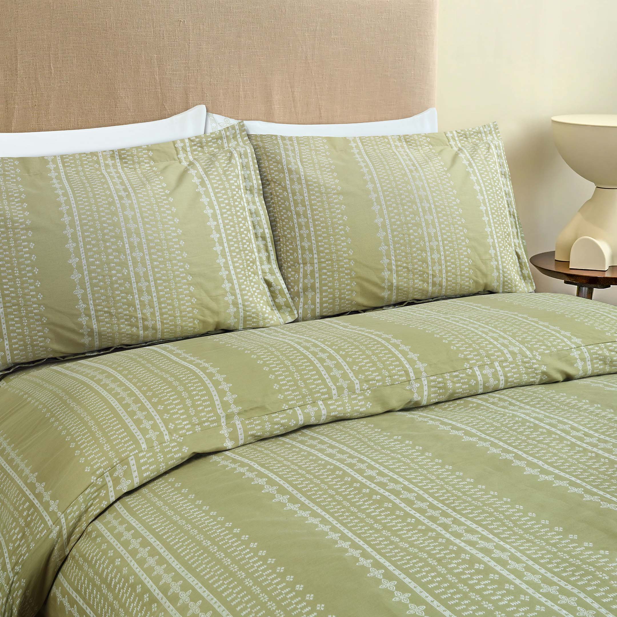 Sage Serenity Luxe Duvet Cover Set