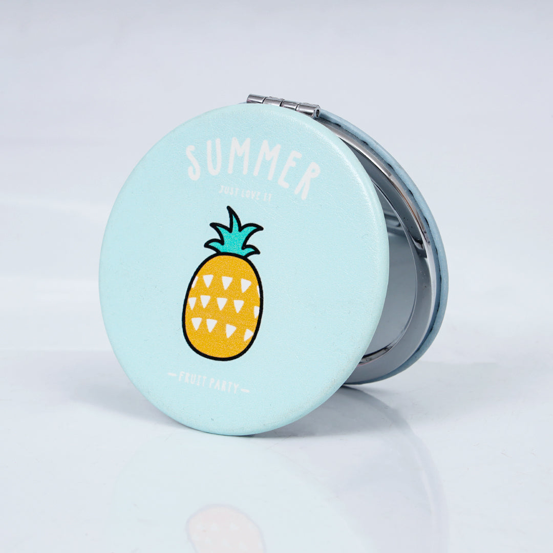 Round Portable Pocket Mirror (Random Design)