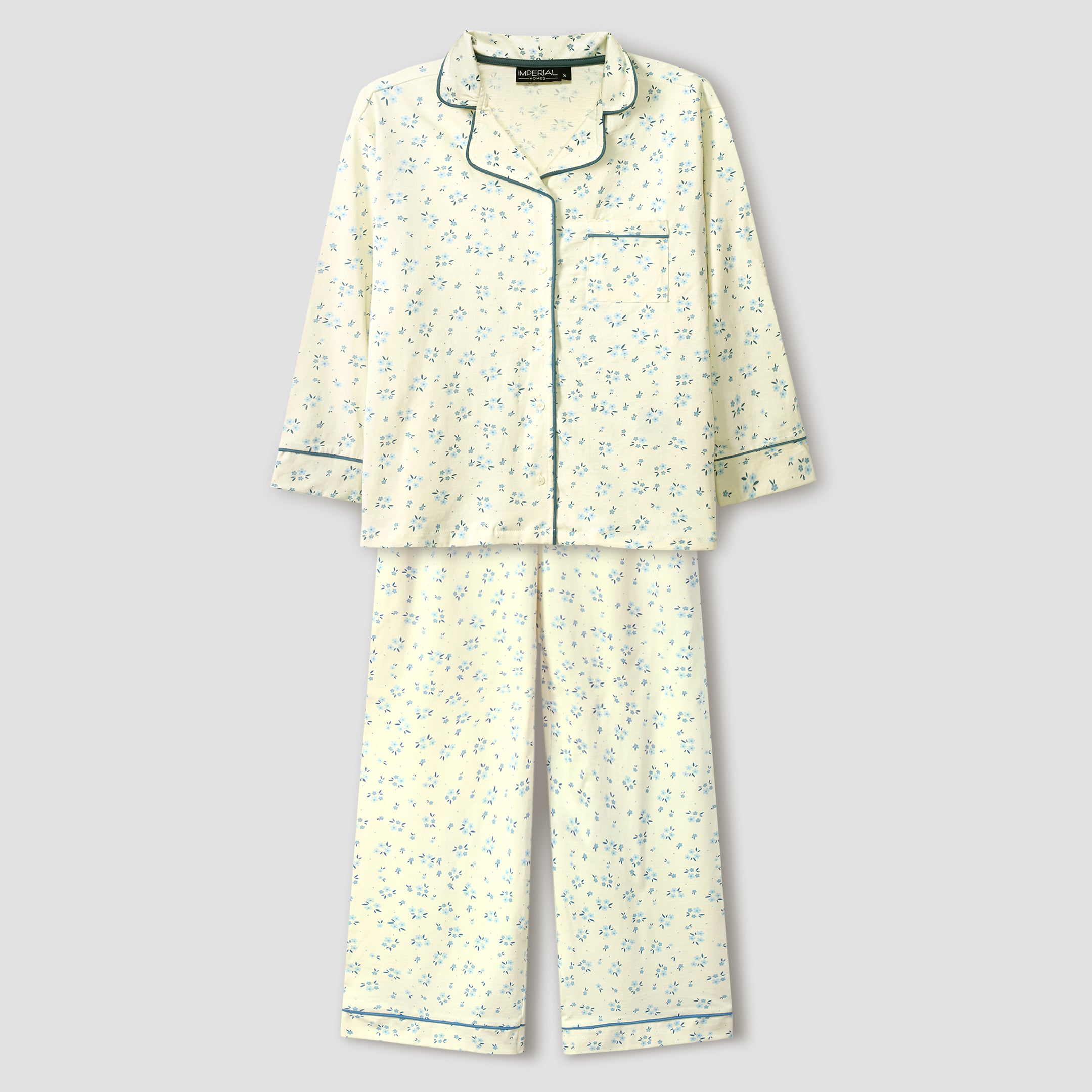 Daisy Printed Loungewear-2pc Set