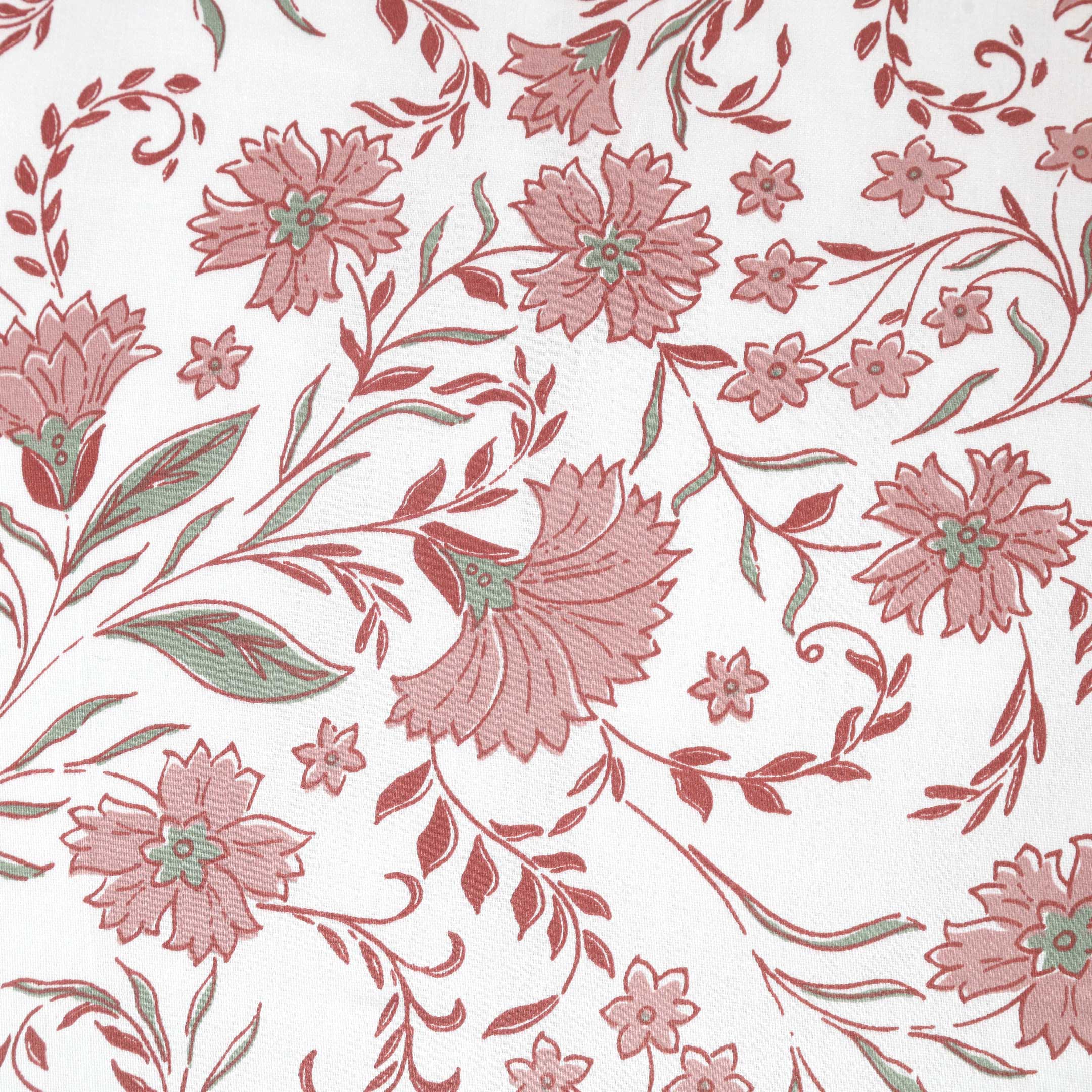 Floral Cottage Printed Summer Duvet Cover