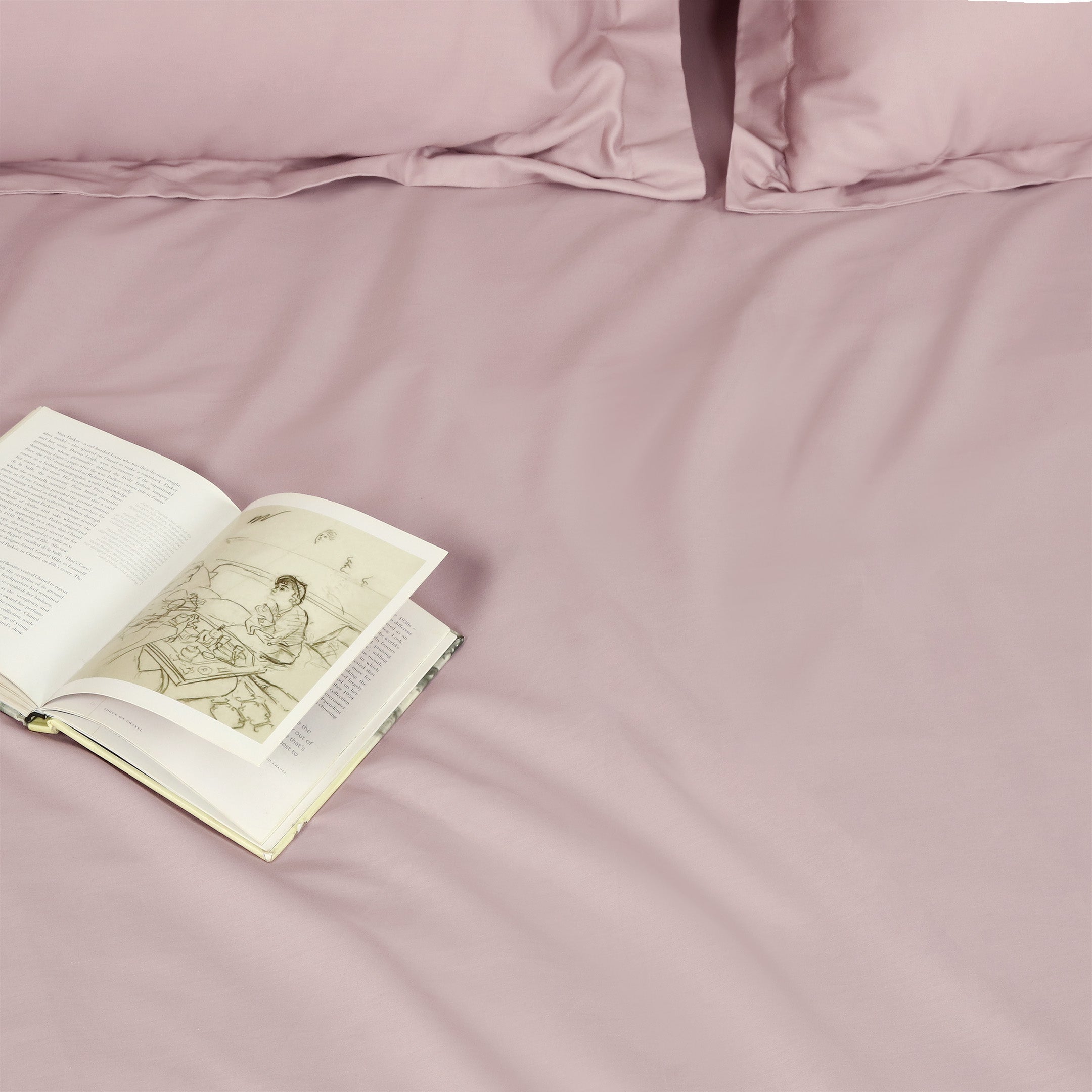 Dusty Rose Bedsheet Set