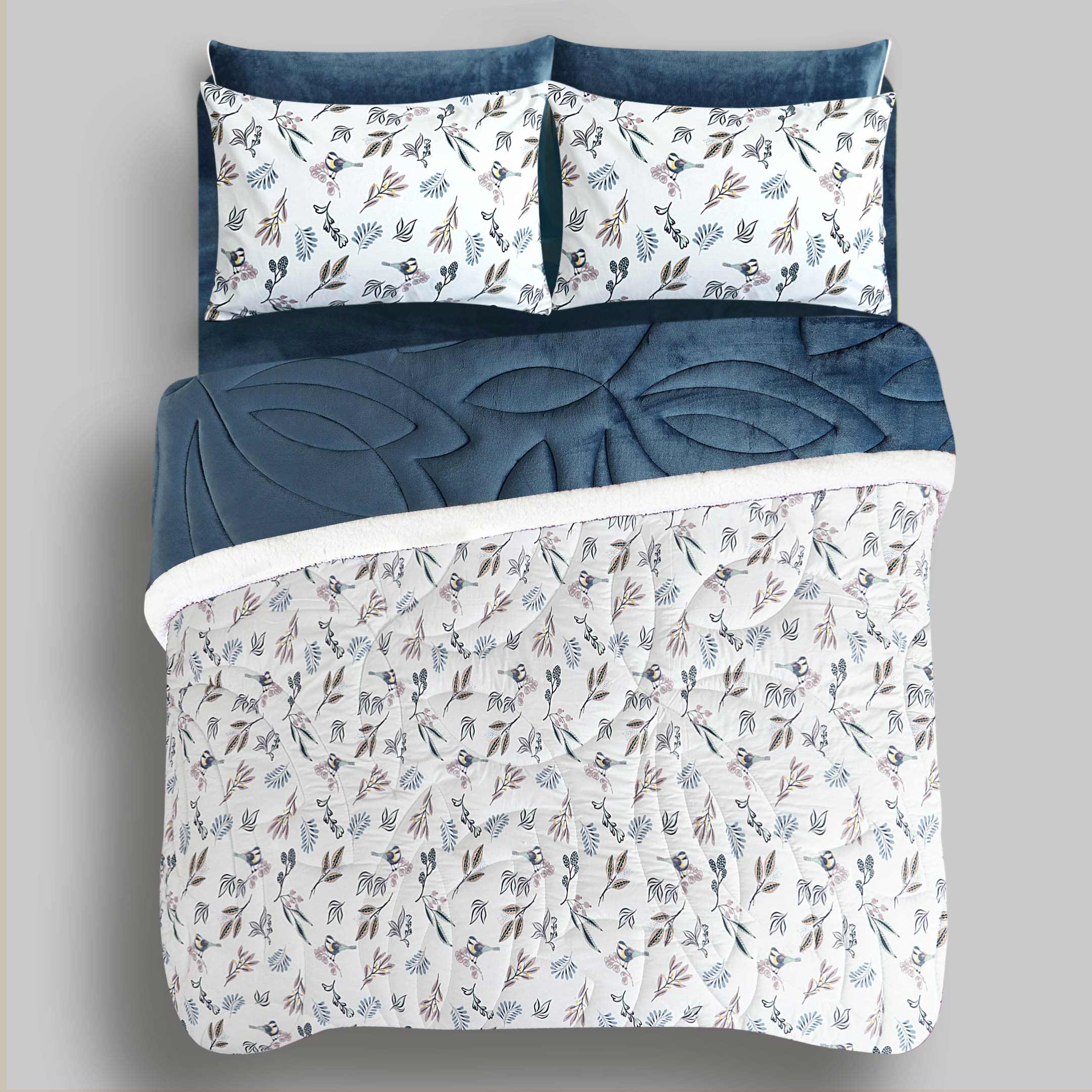 Sky Mirage-Marshmallow Bedding 7 pcs