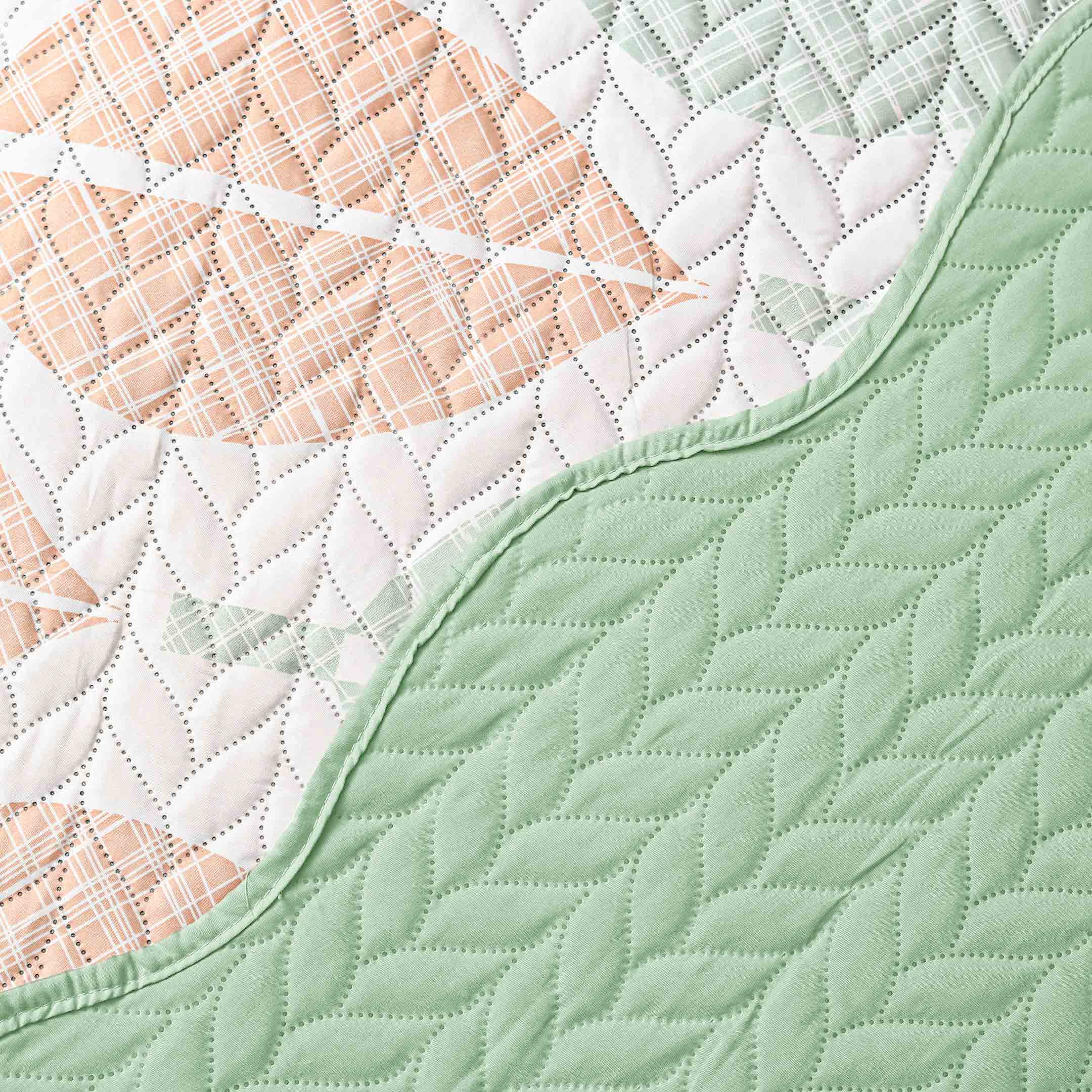 Botanical Leaves Bedspread 6 pcs Set