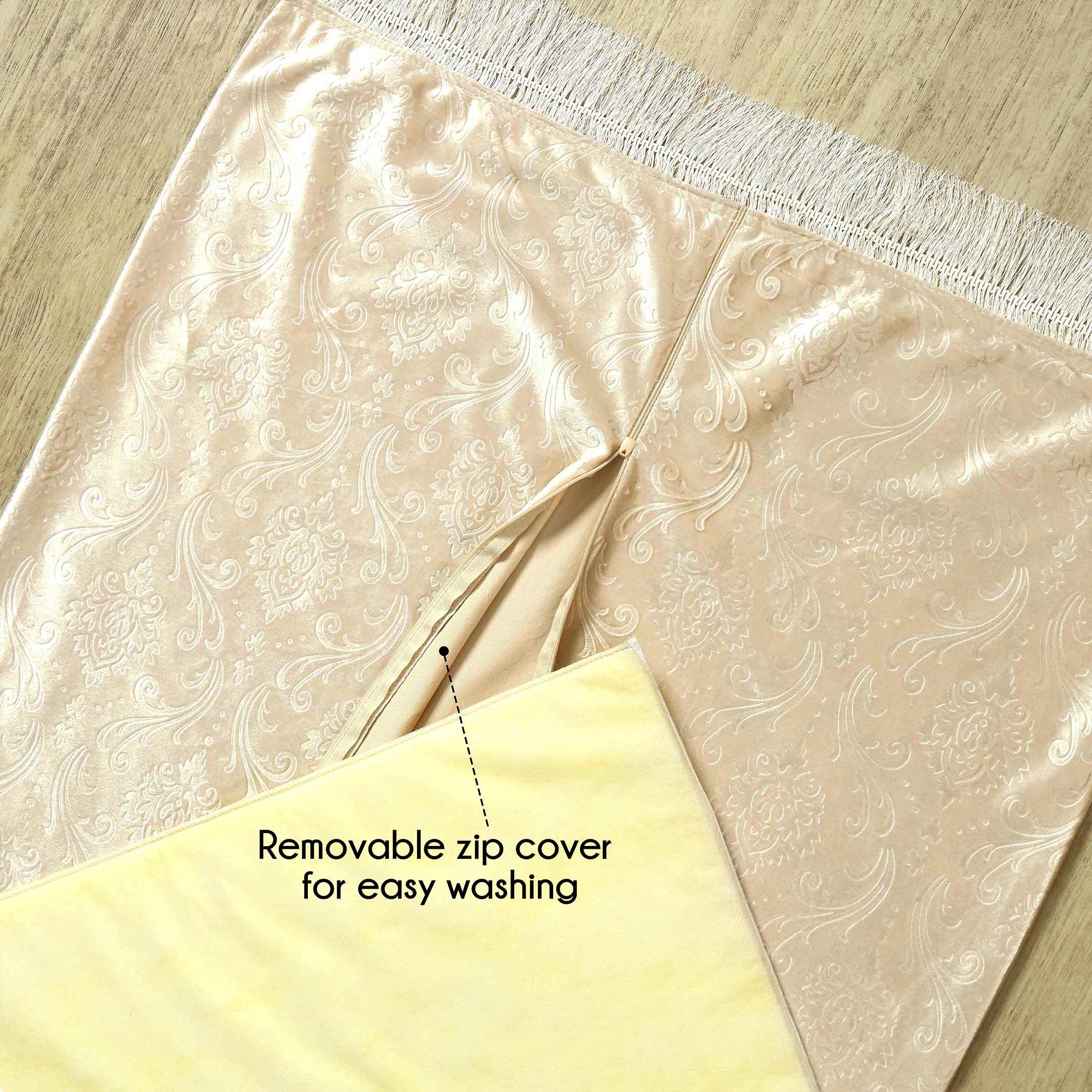 NOOR-E-SALAT Embroidered Velvet Prayermat