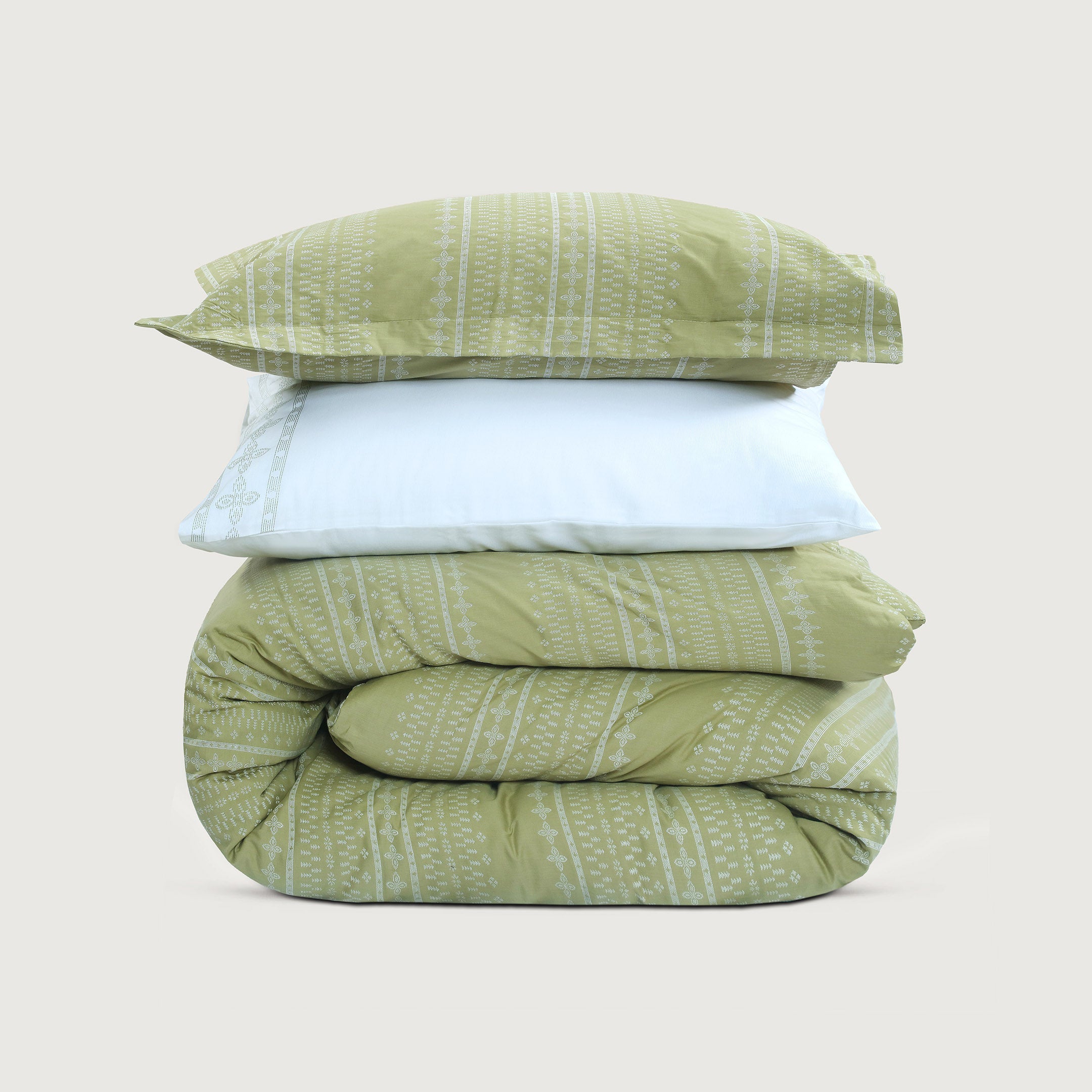 Sage Serenity Luxe Duvet Cover Set