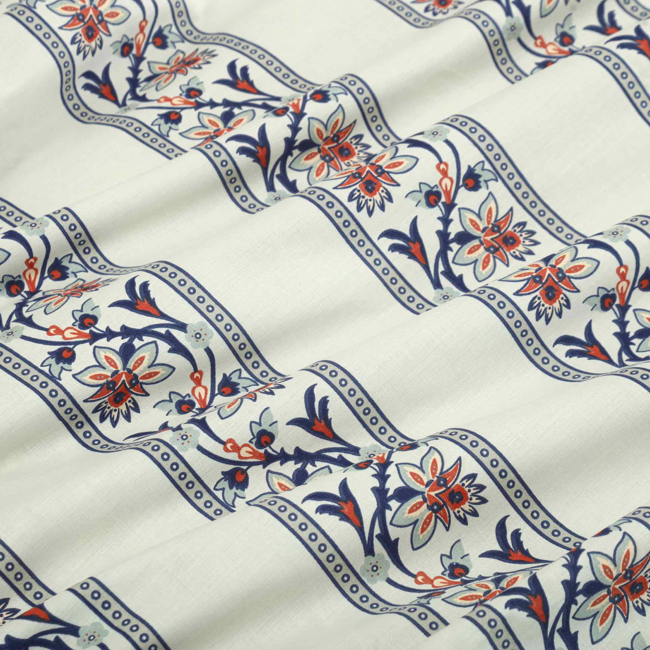 Ethnic Elegance – Heritage Print Bedsheet