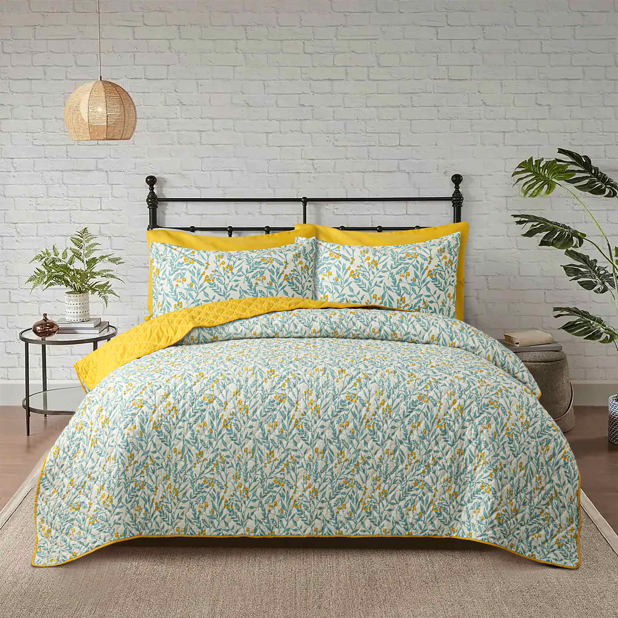 Nature’s Touch Bedspread 6PCS Set