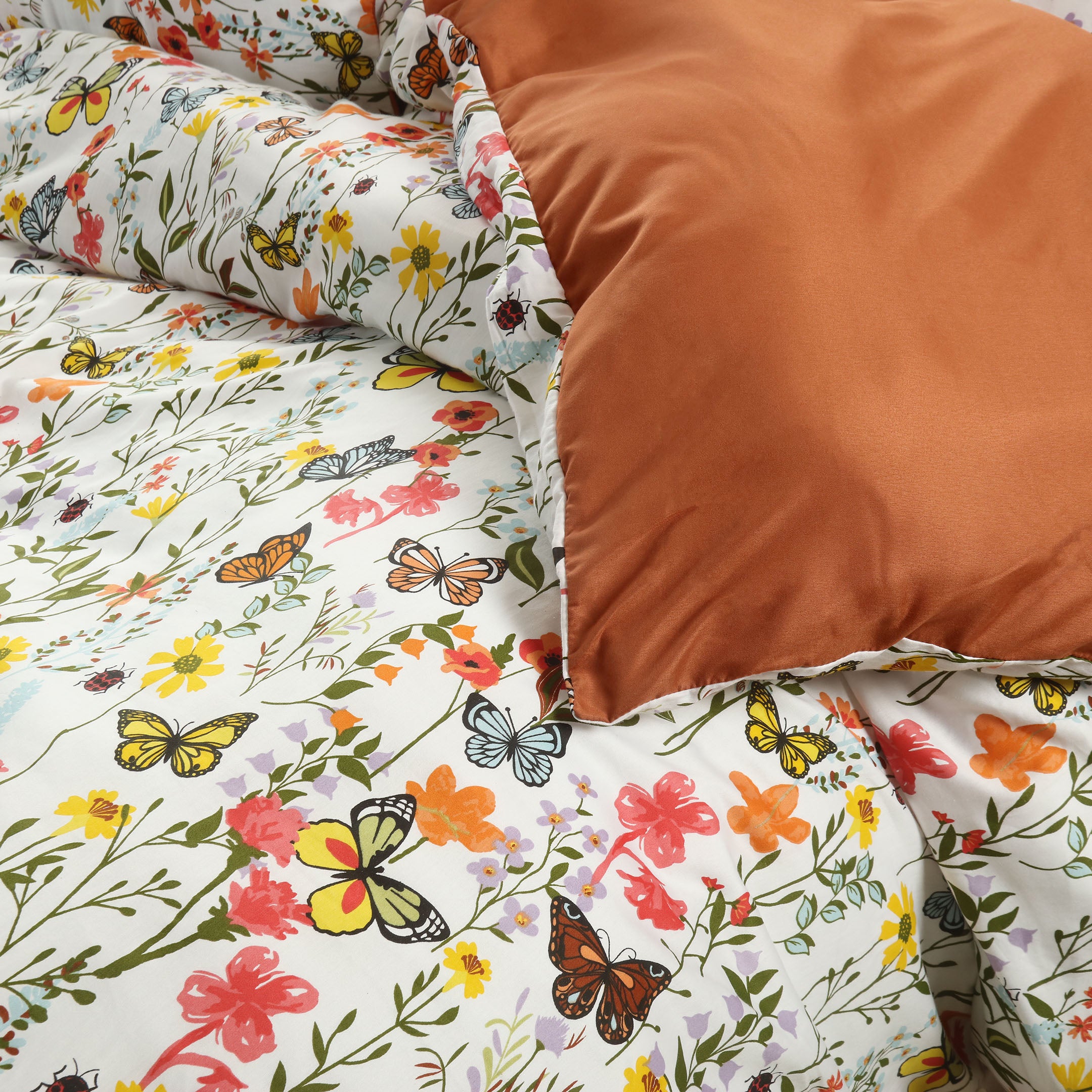 Butterfly Garden Duvet Cover