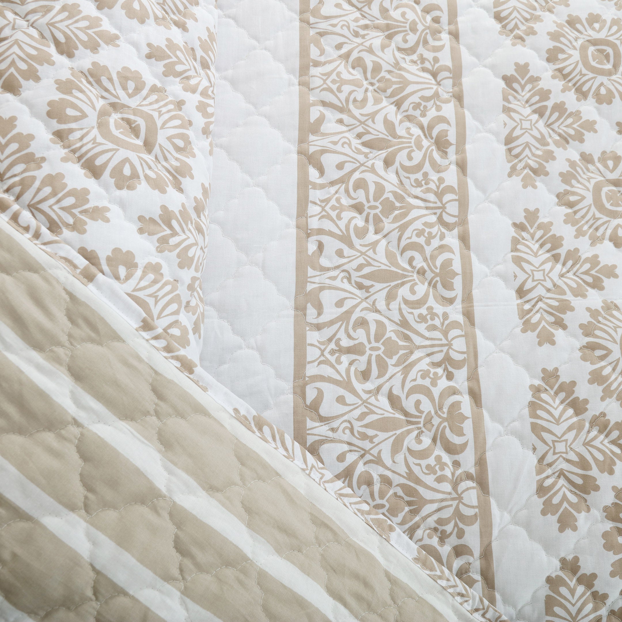 Vintage Blossom Quilted Bedspread 6PCS Set