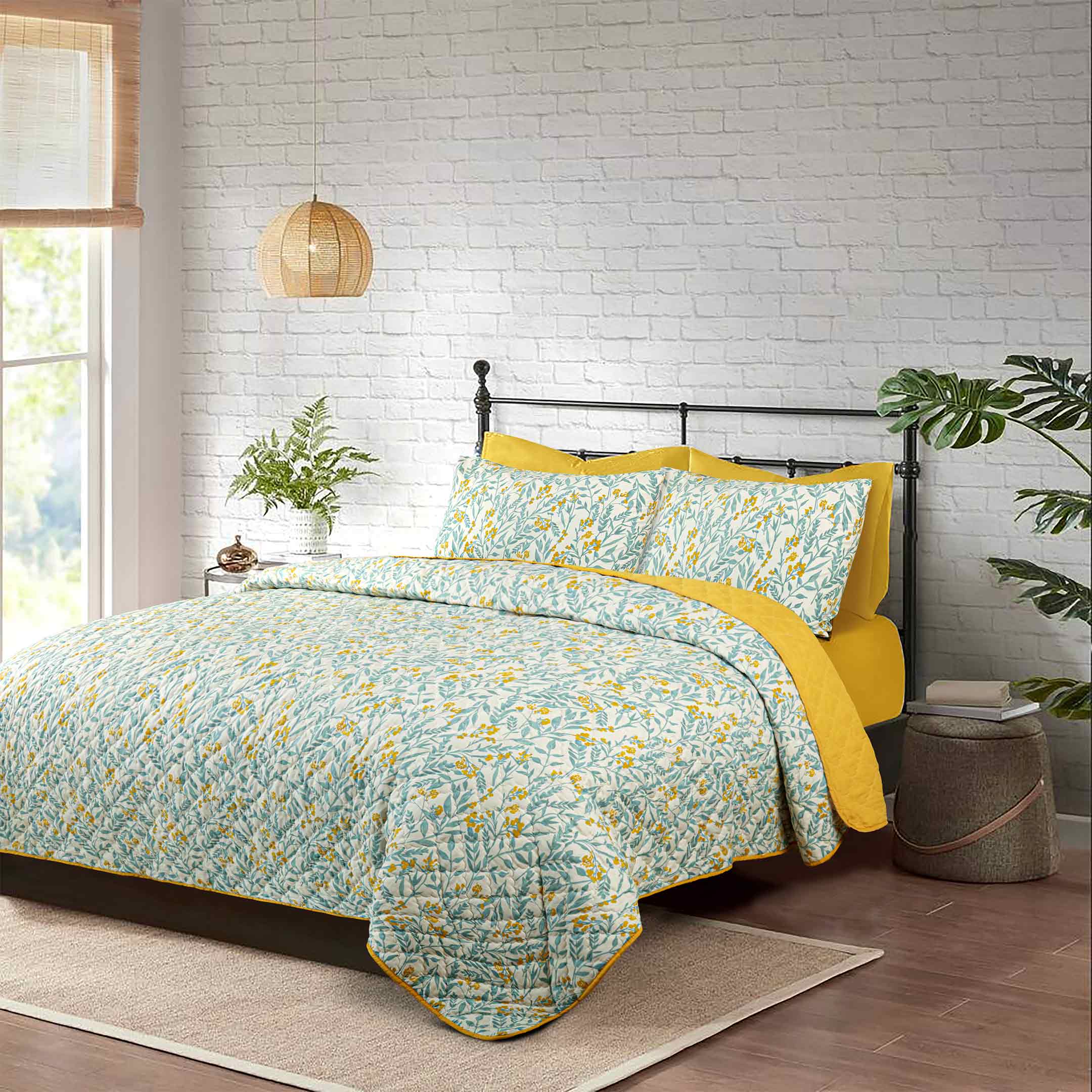 Nature’s Touch Bedspread 6PCS Set