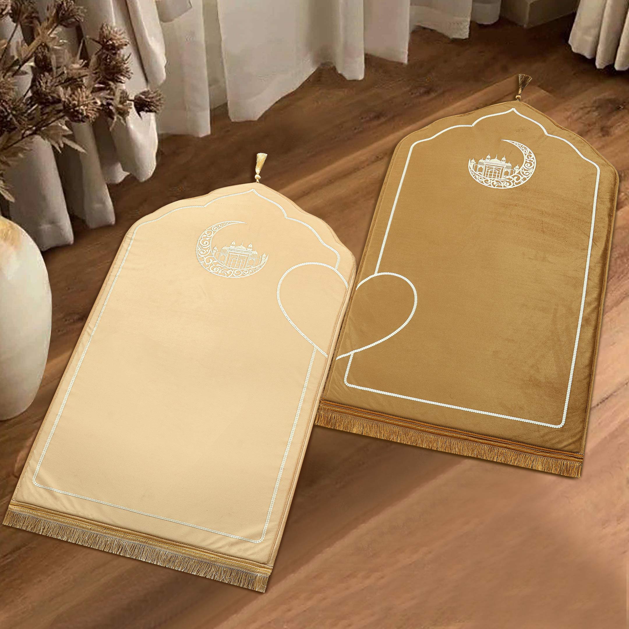 NOOR-E-HIDAYAH Embroidered Couple Prayermats