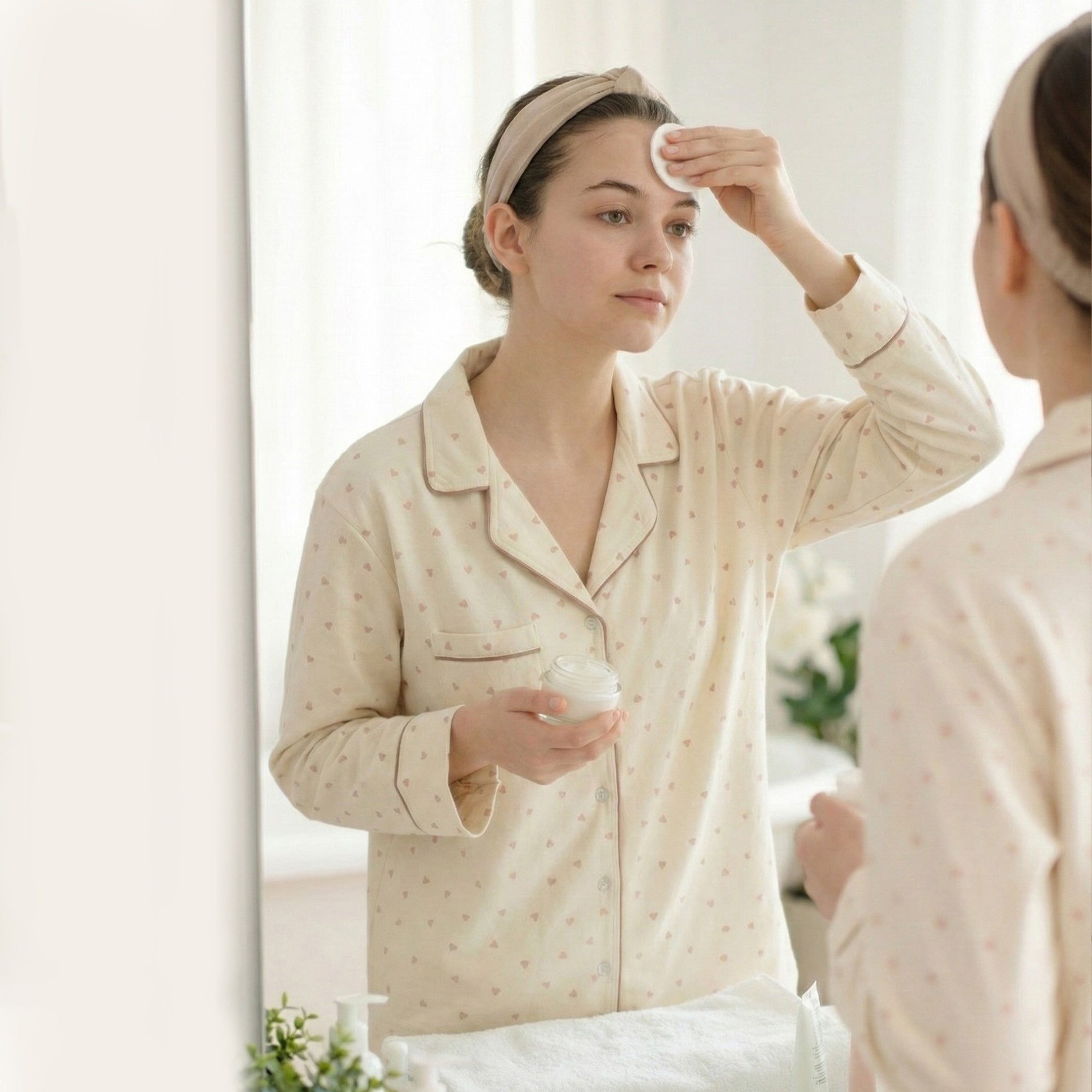 Heart Printed Loungewear-2pc Set