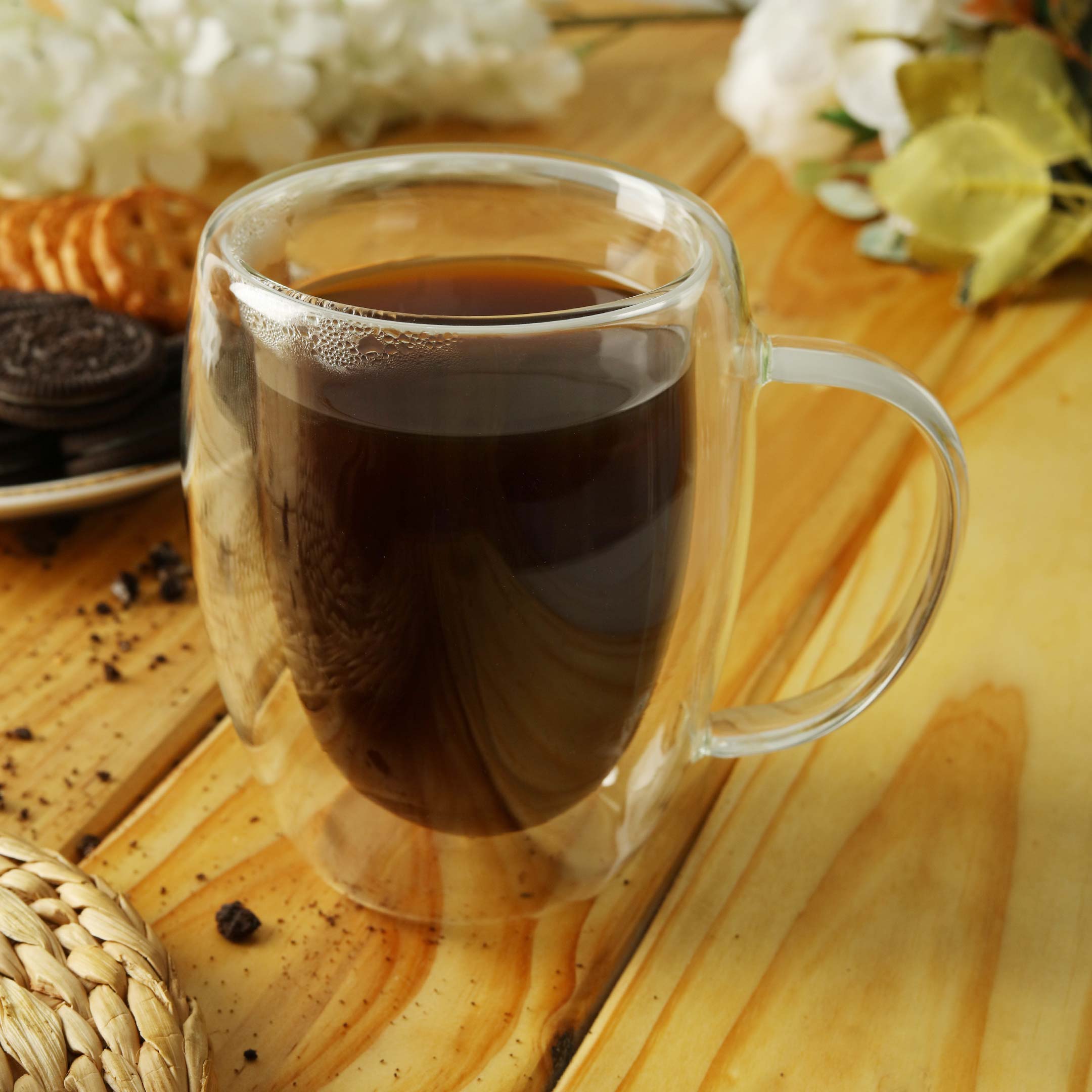 Bistro Classic Double Wall Tall Mug