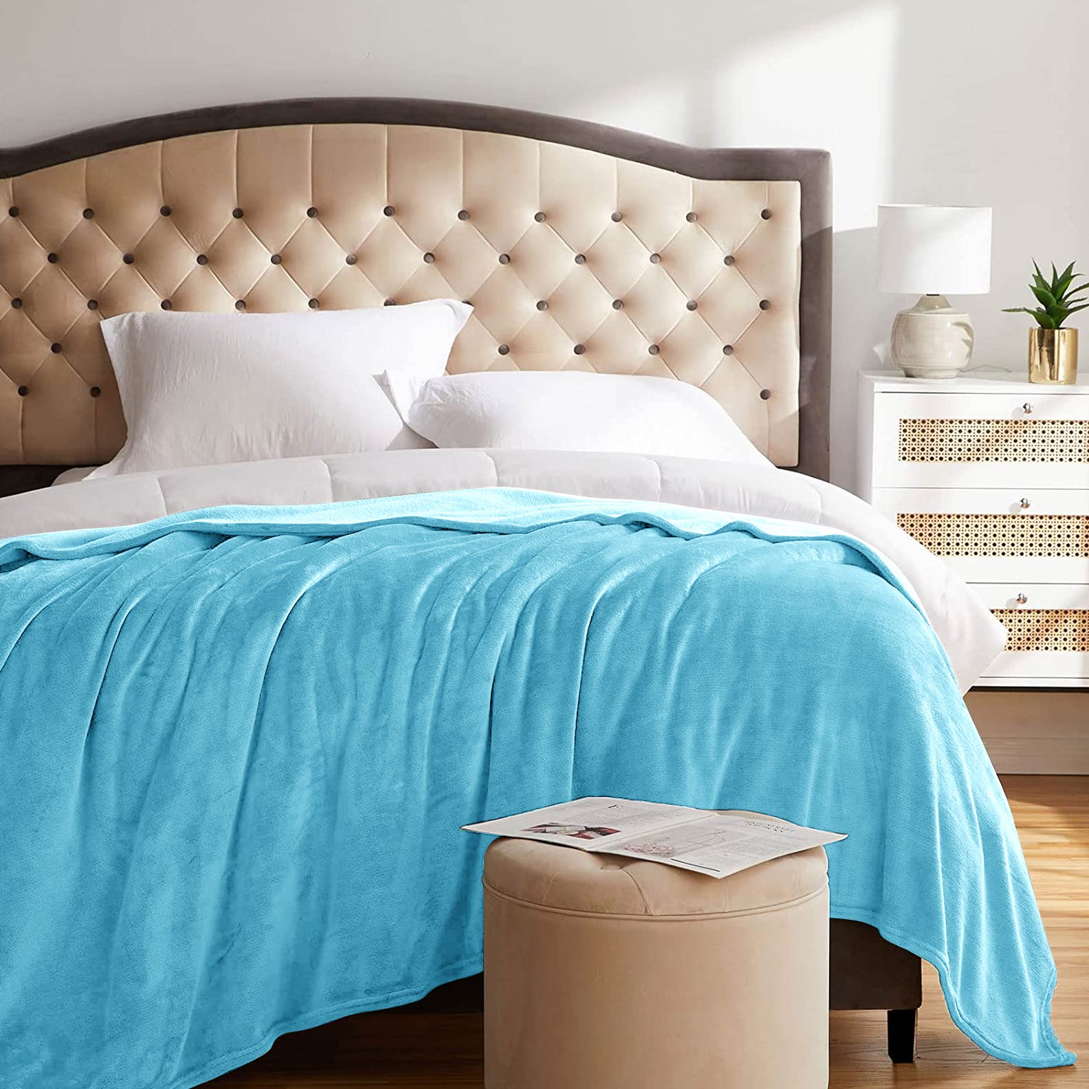 FLANNEL MOONLIGHT SKY BLUE