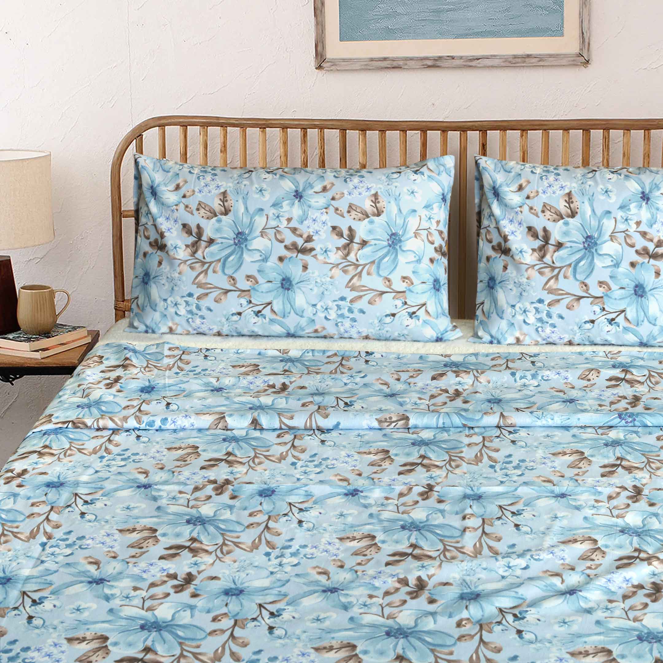 Farmhouse Blossoms Polycotton Bedsheet