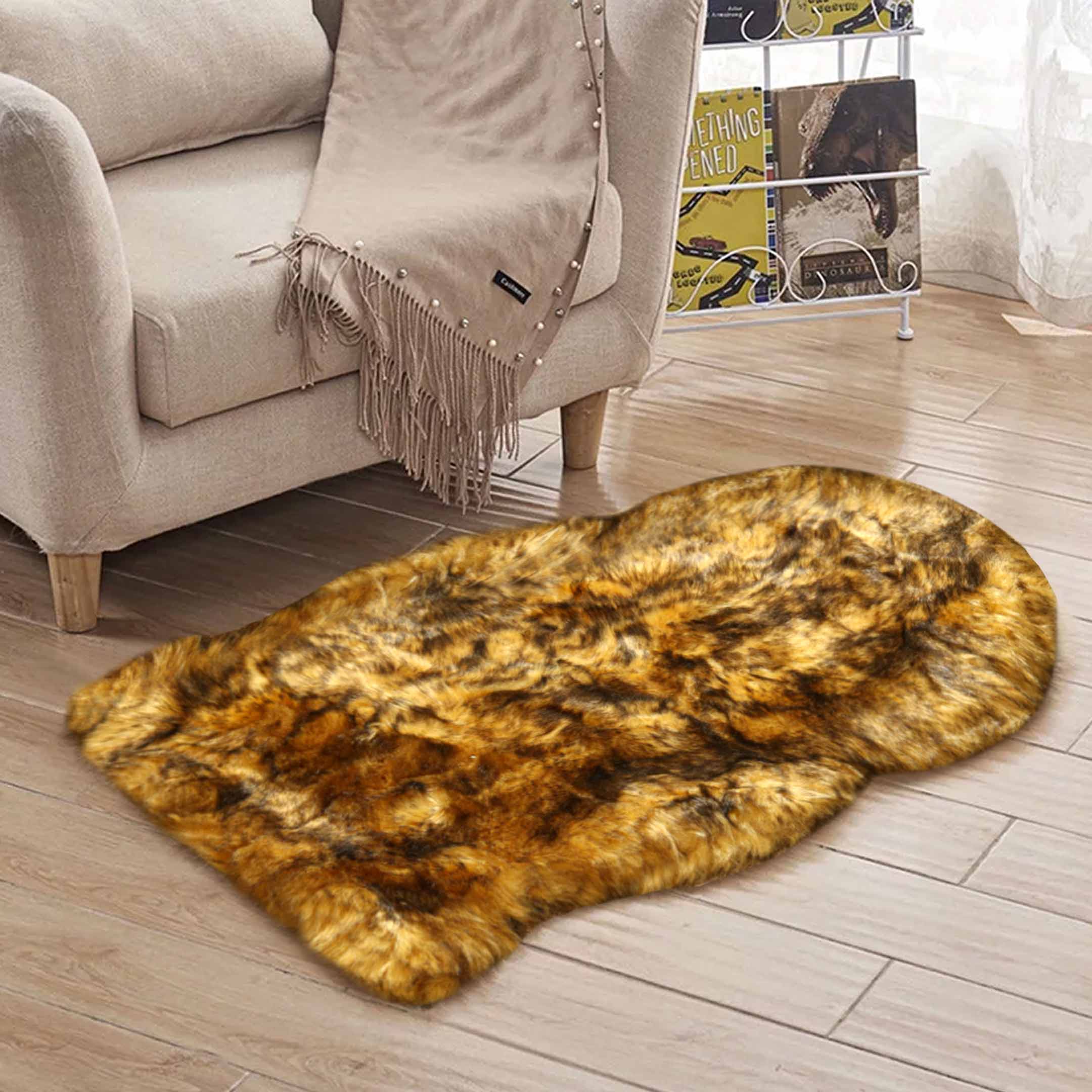 Indoor Shaggy Rug- Tiger Print