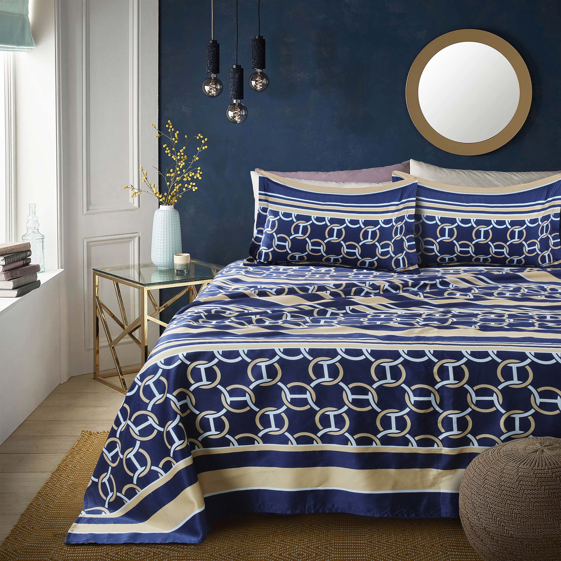 Royal Loops Bedsheet Set