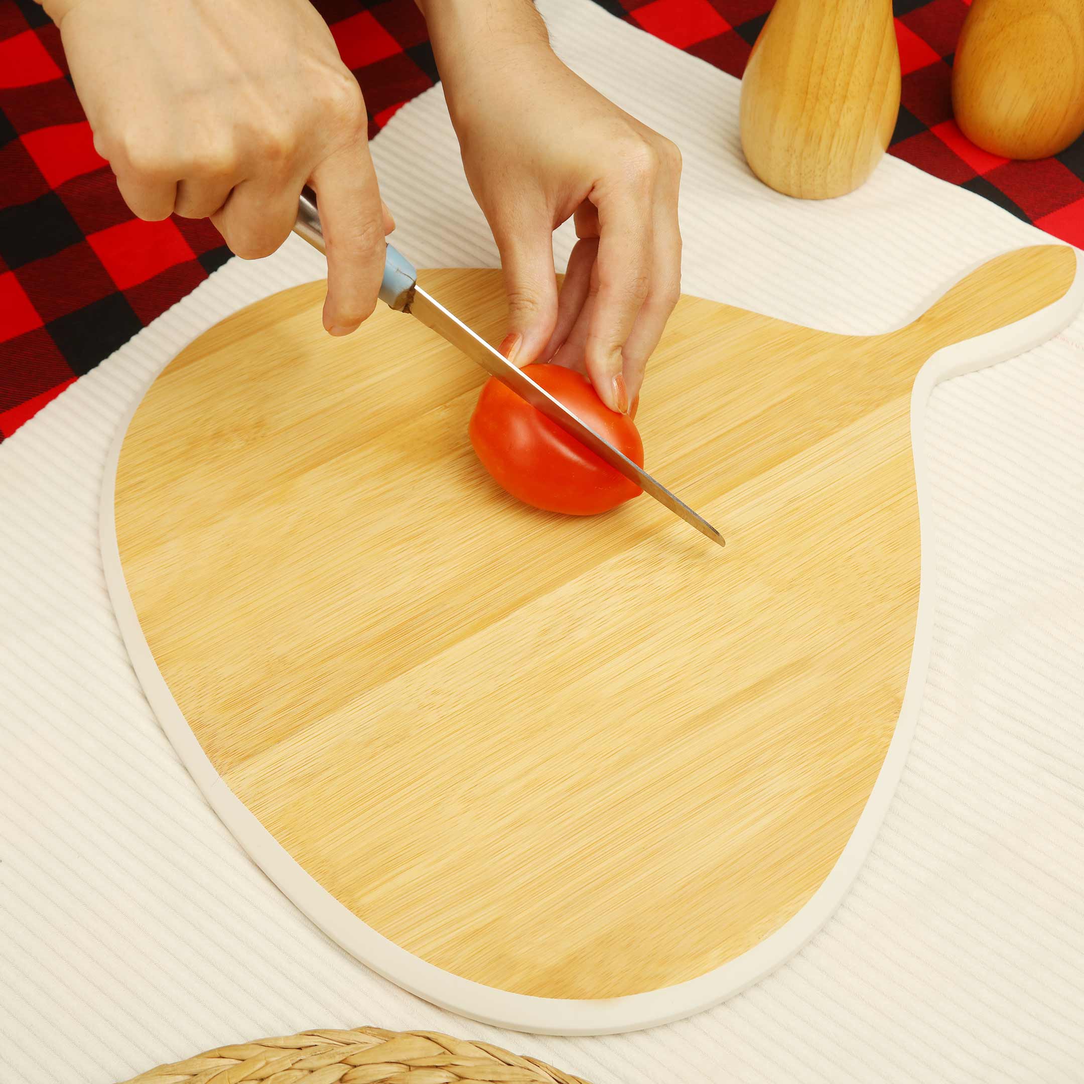 Palm Leaf Cutting Board Large