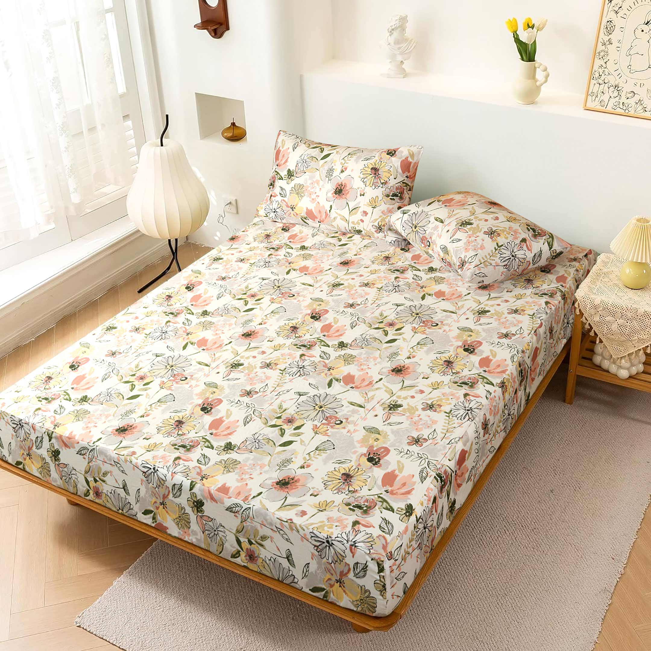 Rose Meadows Fitted sheet