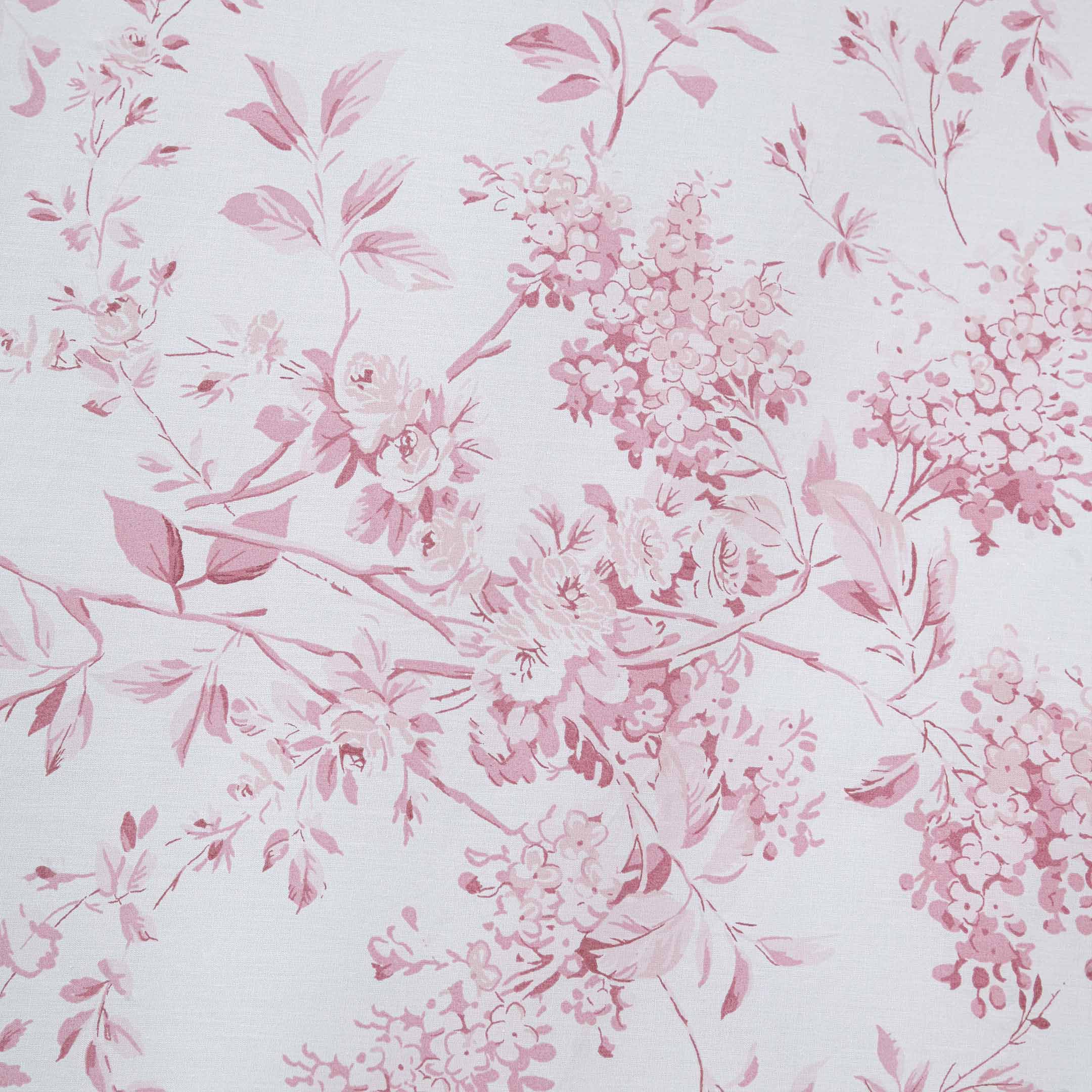 Rose Blush Luxe Printed Summer Duvet Cover