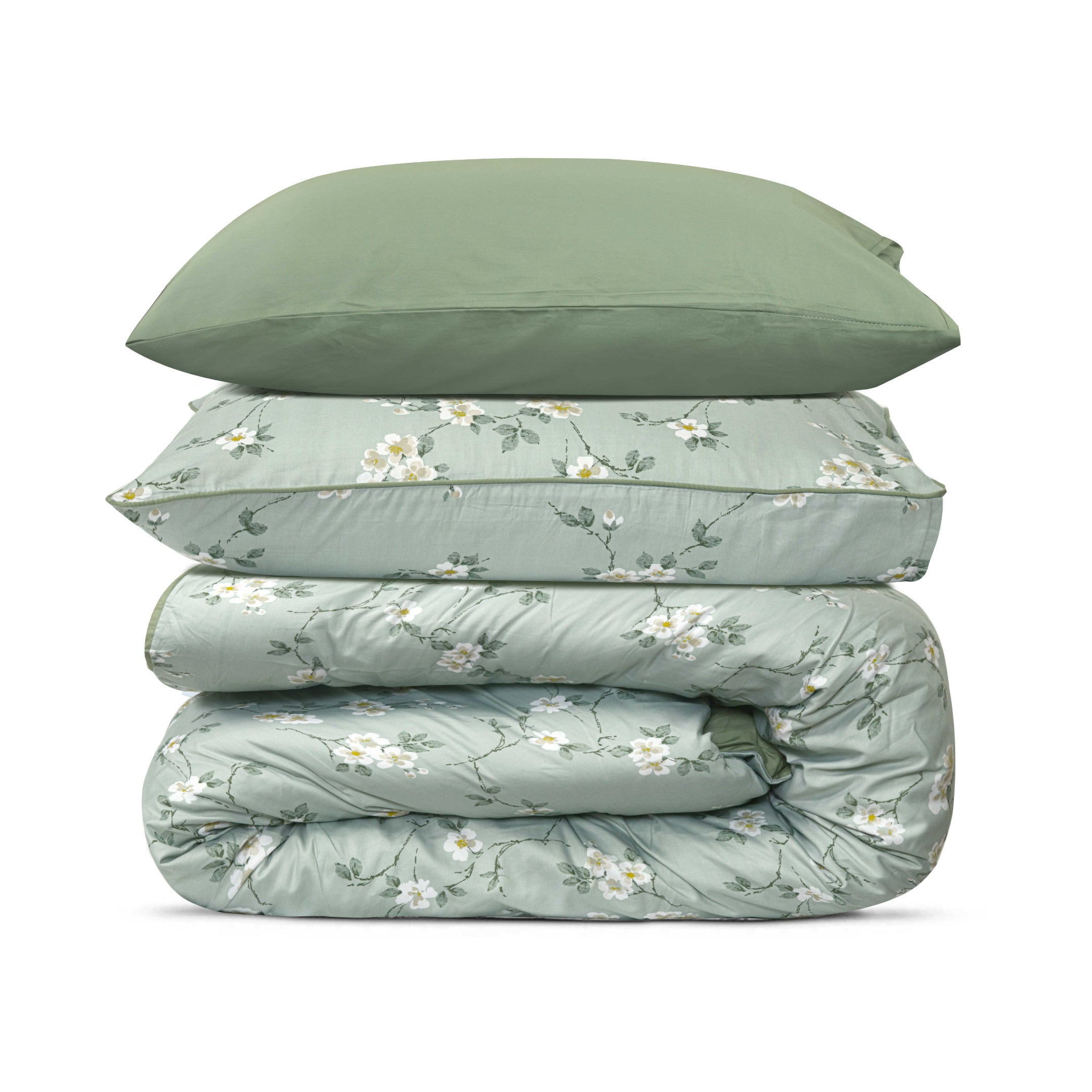 Ethereal Verdure Printed Duvet Cover