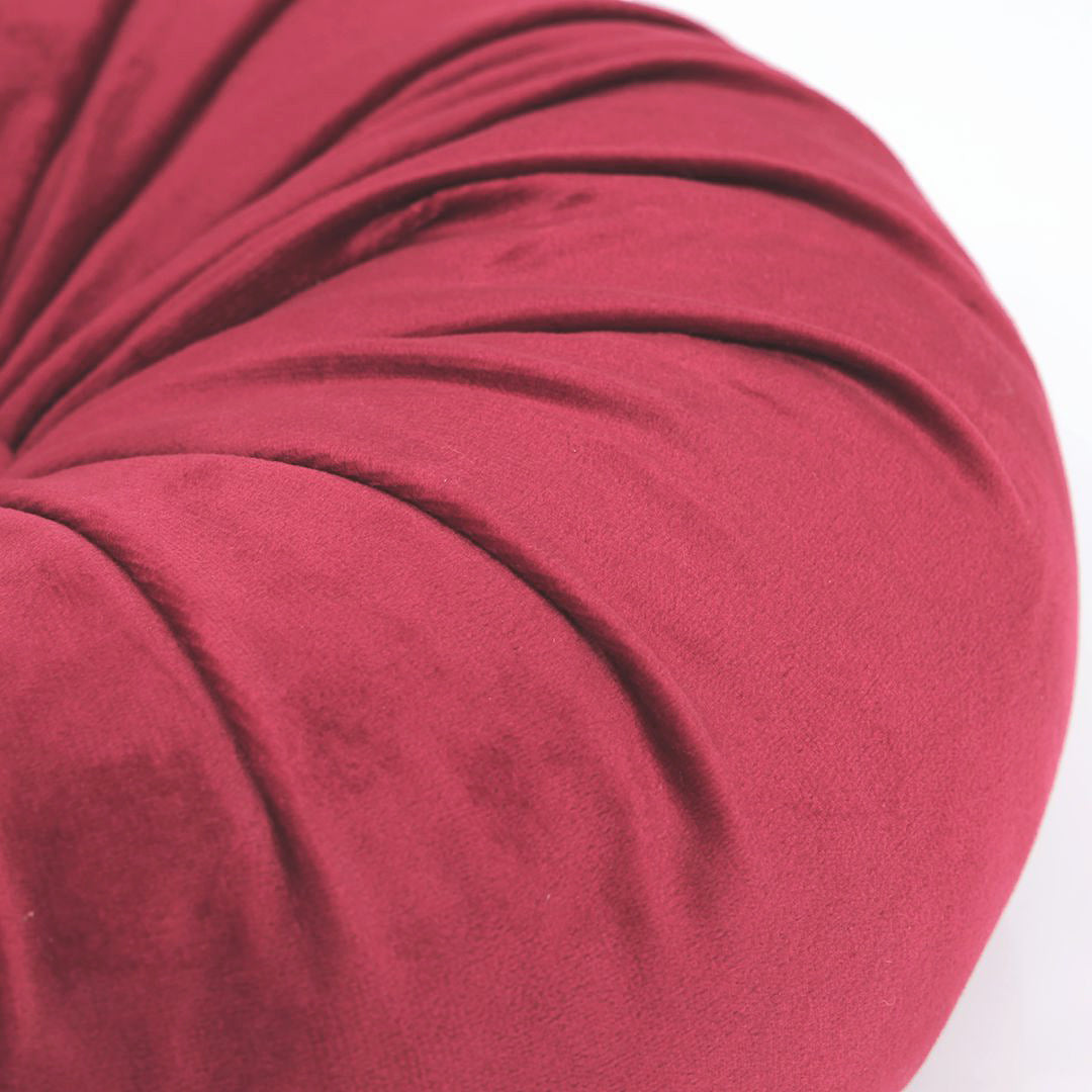 Round Pumpkin Style Plush Cushion