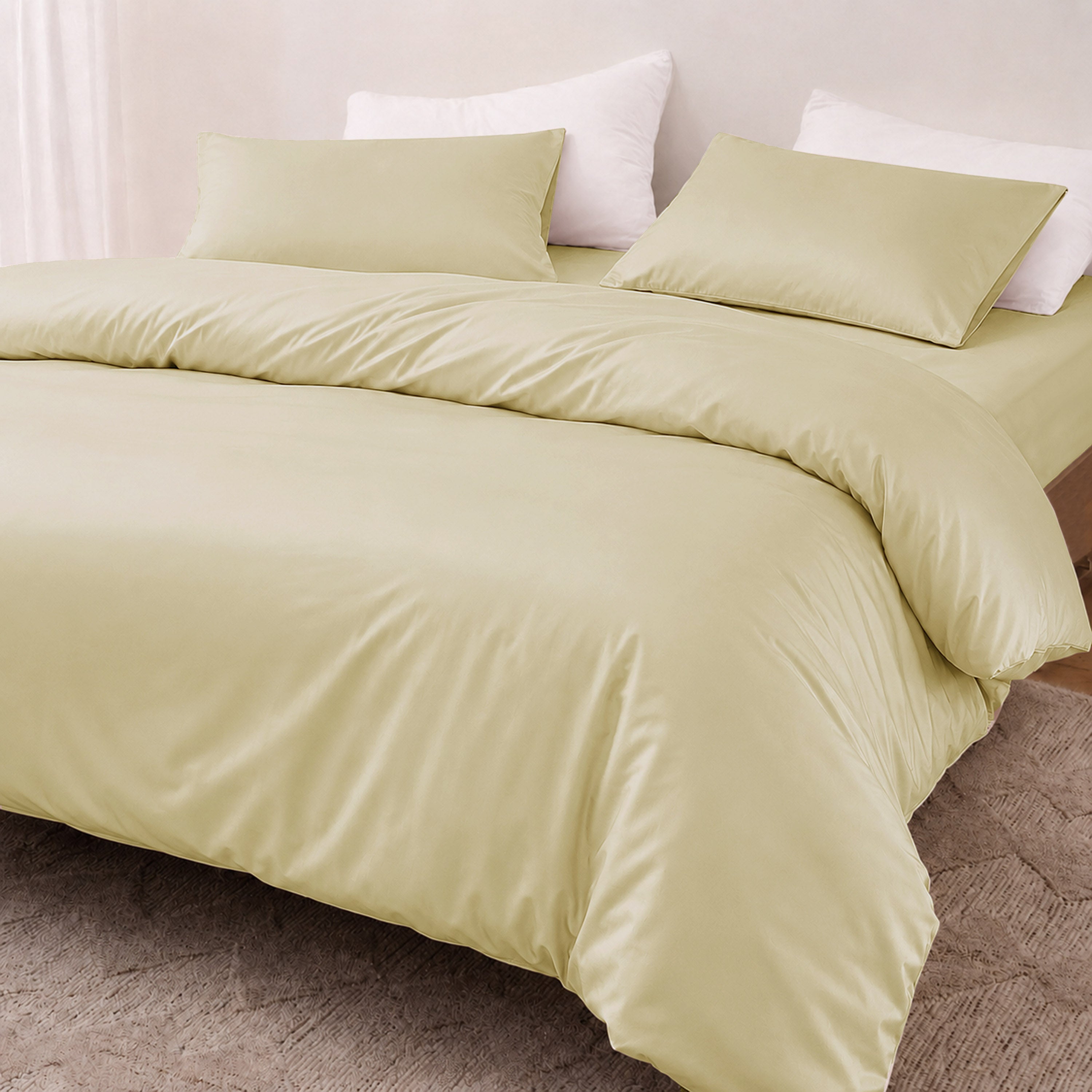 Ivory Summer Duvet Cover