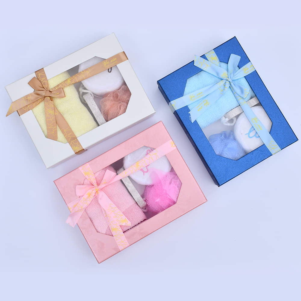 4-Pcs Custom Cool Bath Gift Set