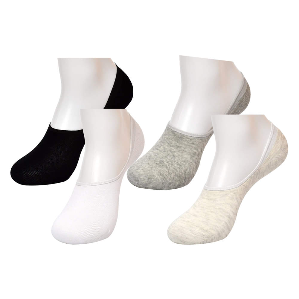 CailÍn Calzini Premium Cotton Cut Liner No Show Socks (Any Random Color)