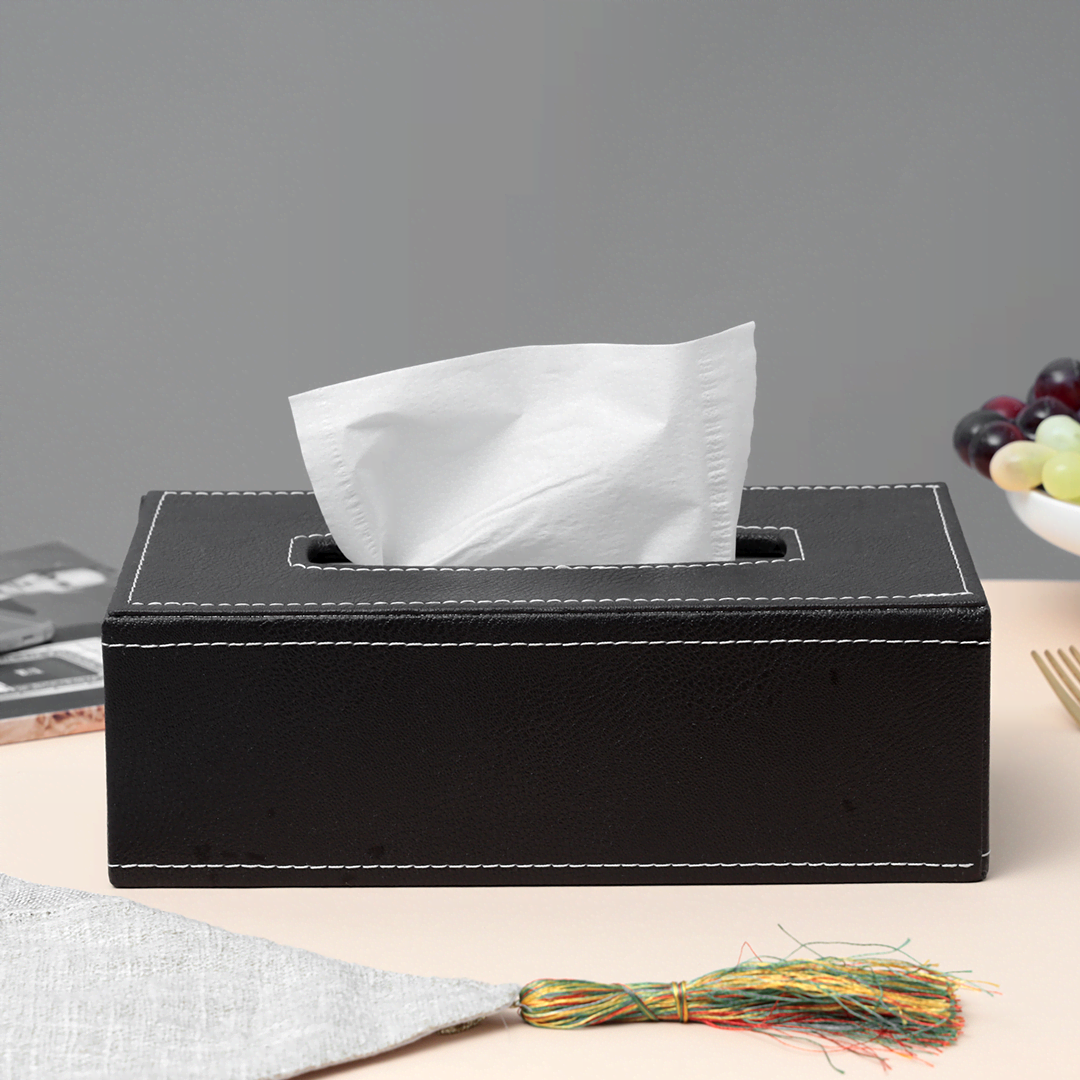 Hotsale PU Leather Tissue Box