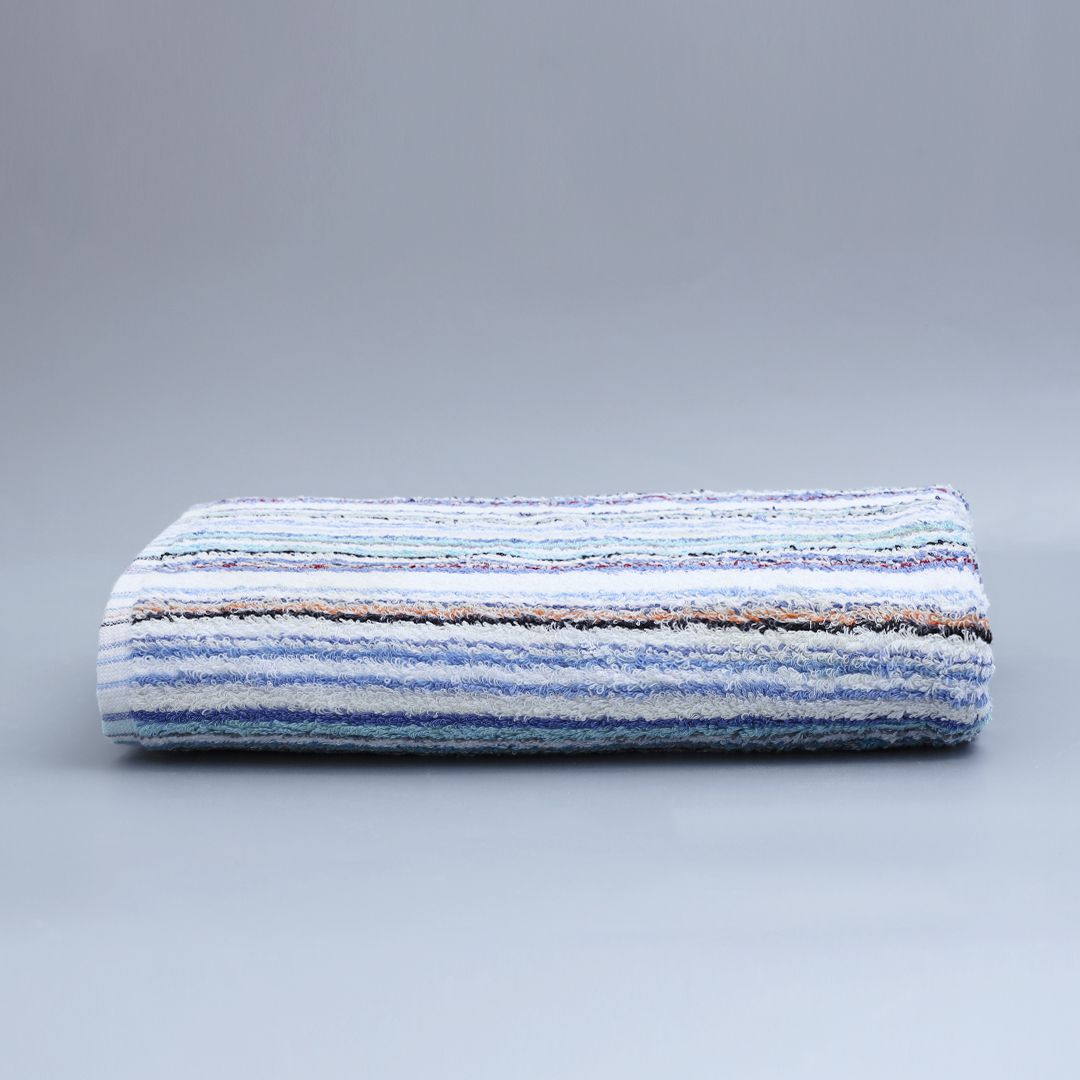 Super Soft Rainbow Stripes Bath Towels