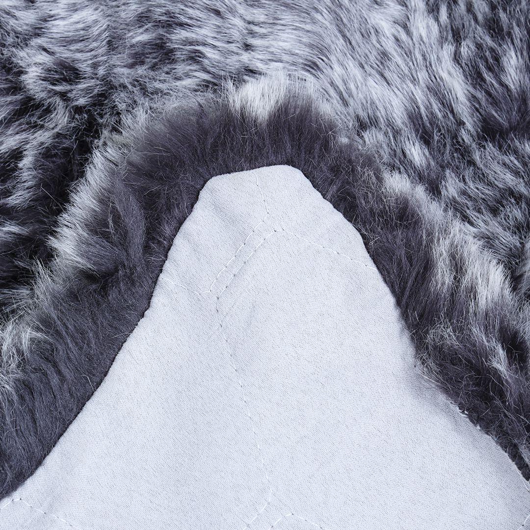 Indoor Anti-Slip Shaggy Rug- Charcoal
