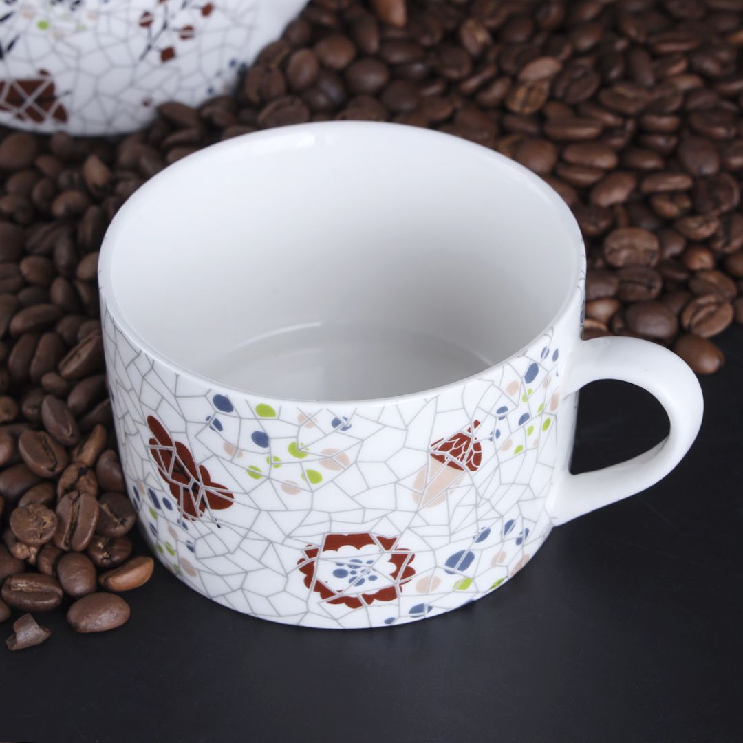 Spotty Fox Design Ceramic Tea Pot Set 3- PCS