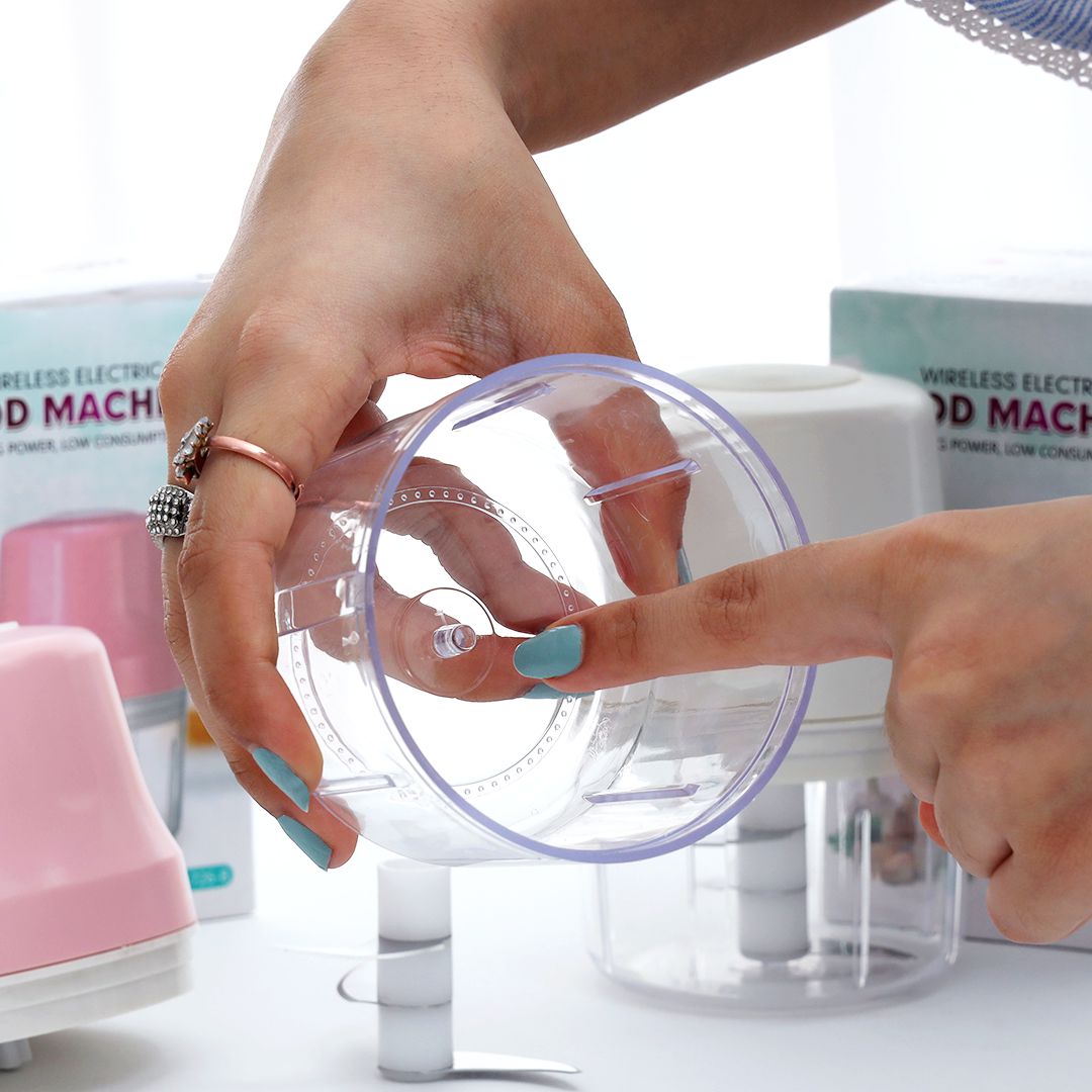 Wireless Rechargeable Electric Food Chopper