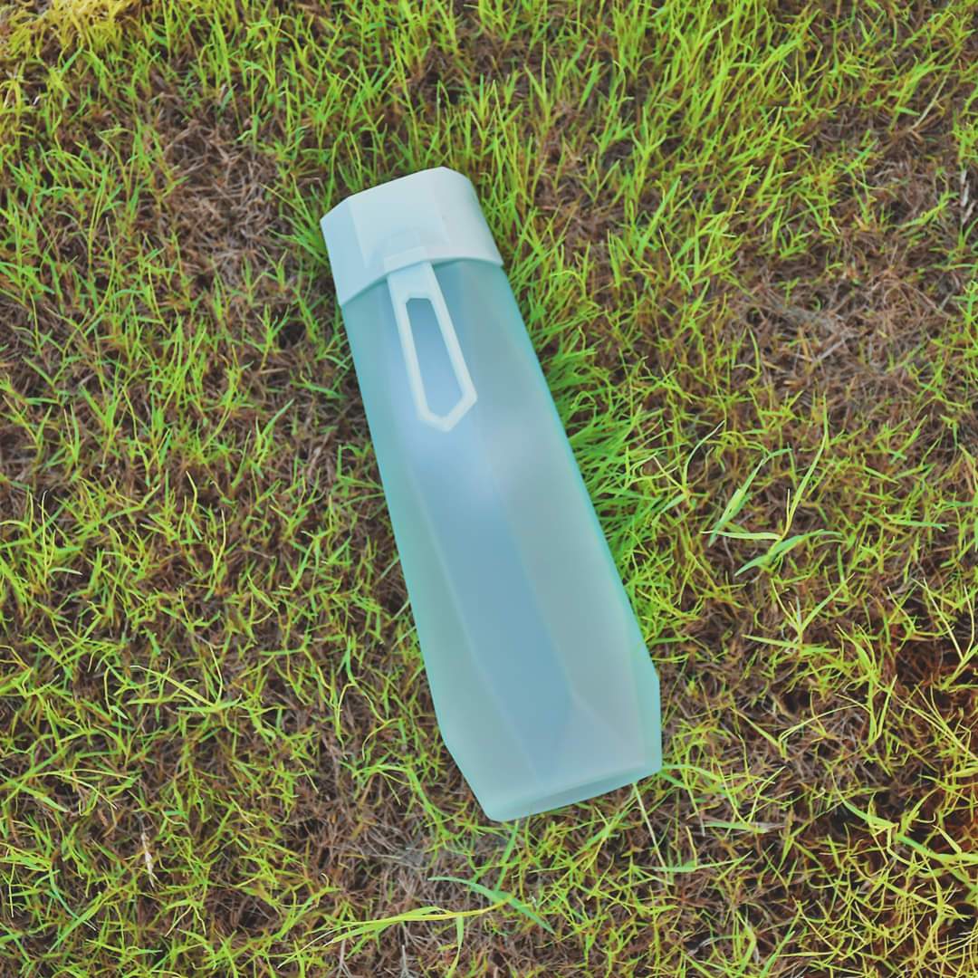 Frosted Crystal Fridge Water Bottle