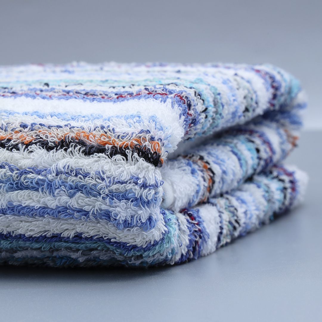 Super Soft Rainbow Stripes Bath Towels