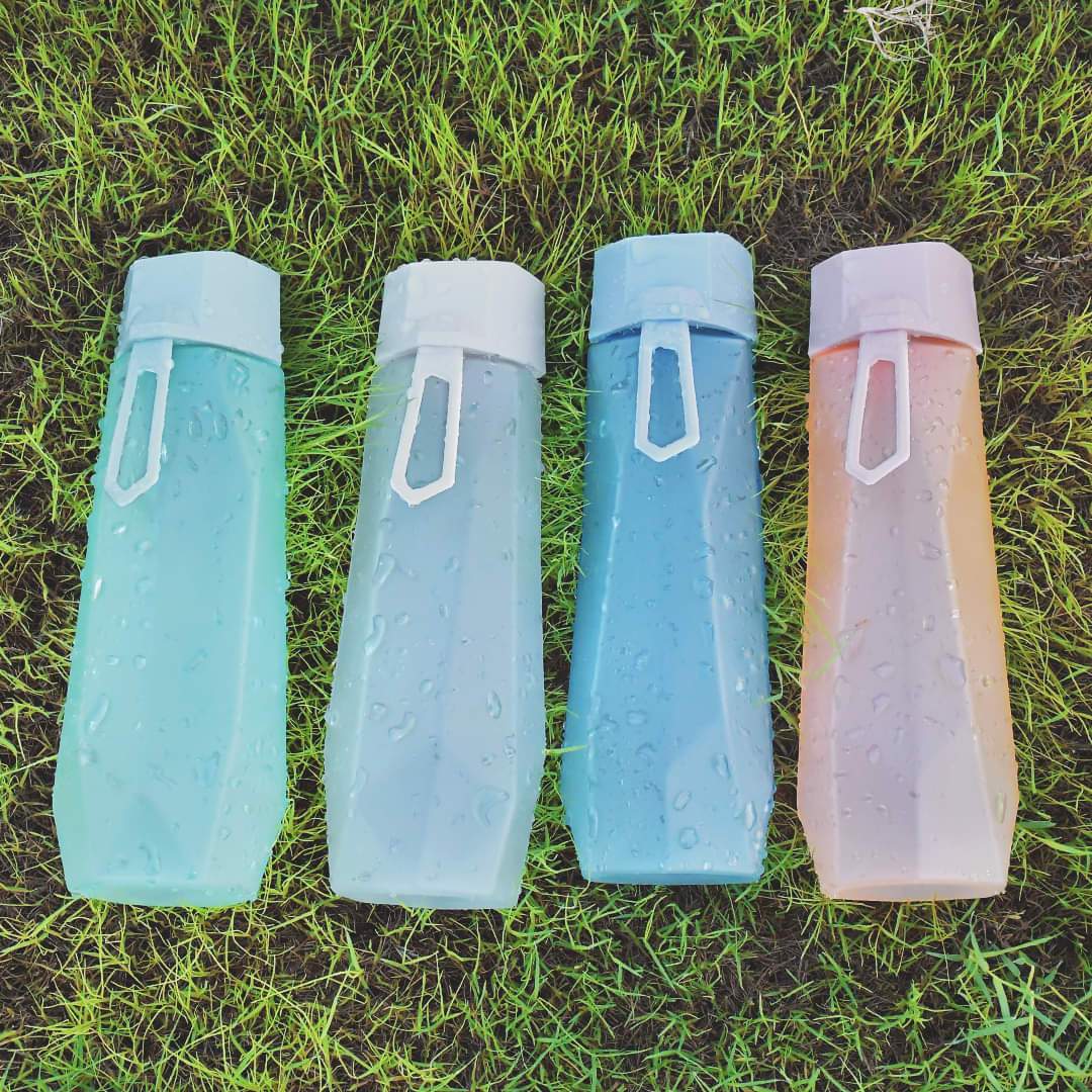 Frosted Crystal Fridge Water Bottle