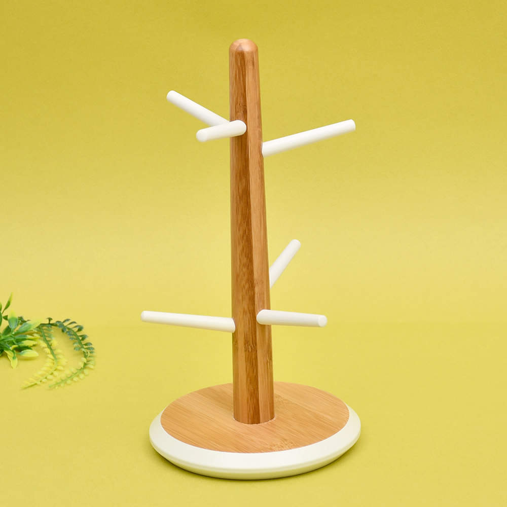 Bamboo Wood Cup Holder