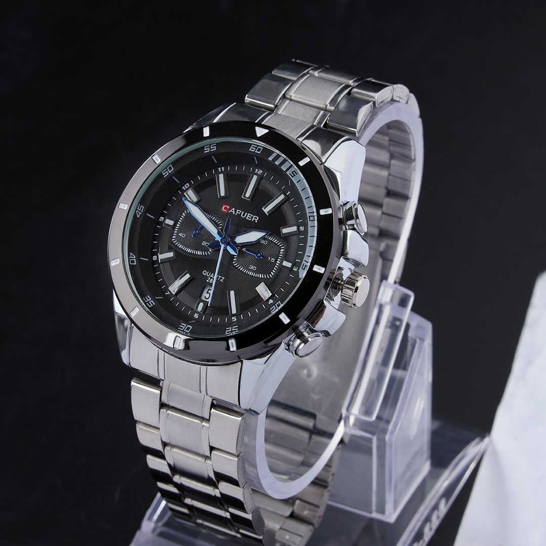 Cafuer Men's Mega Swiss Quartz Gift Set