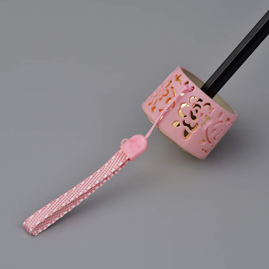 Embroidery Pink Umbrella
