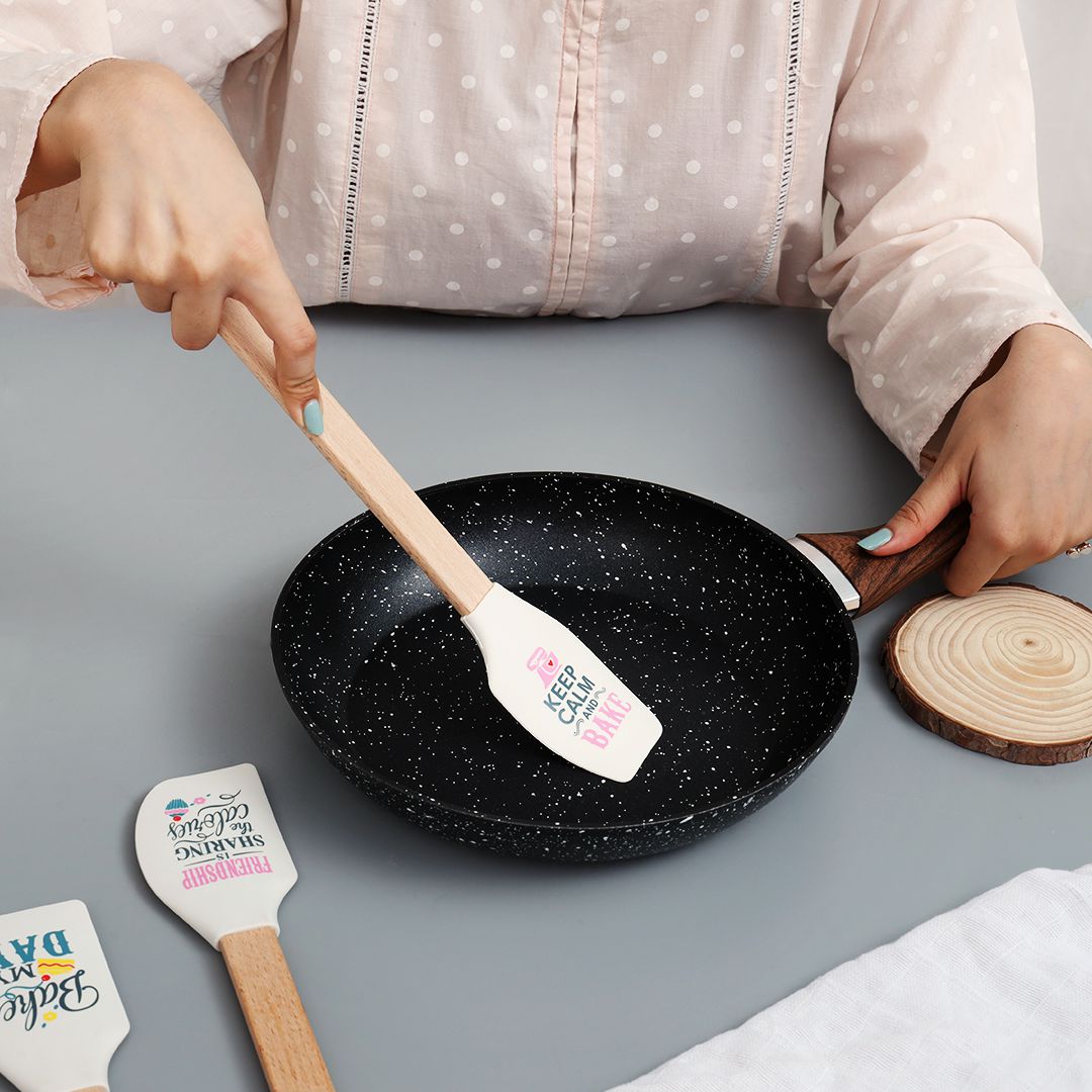 Bamboo Wood Silicone Spatula