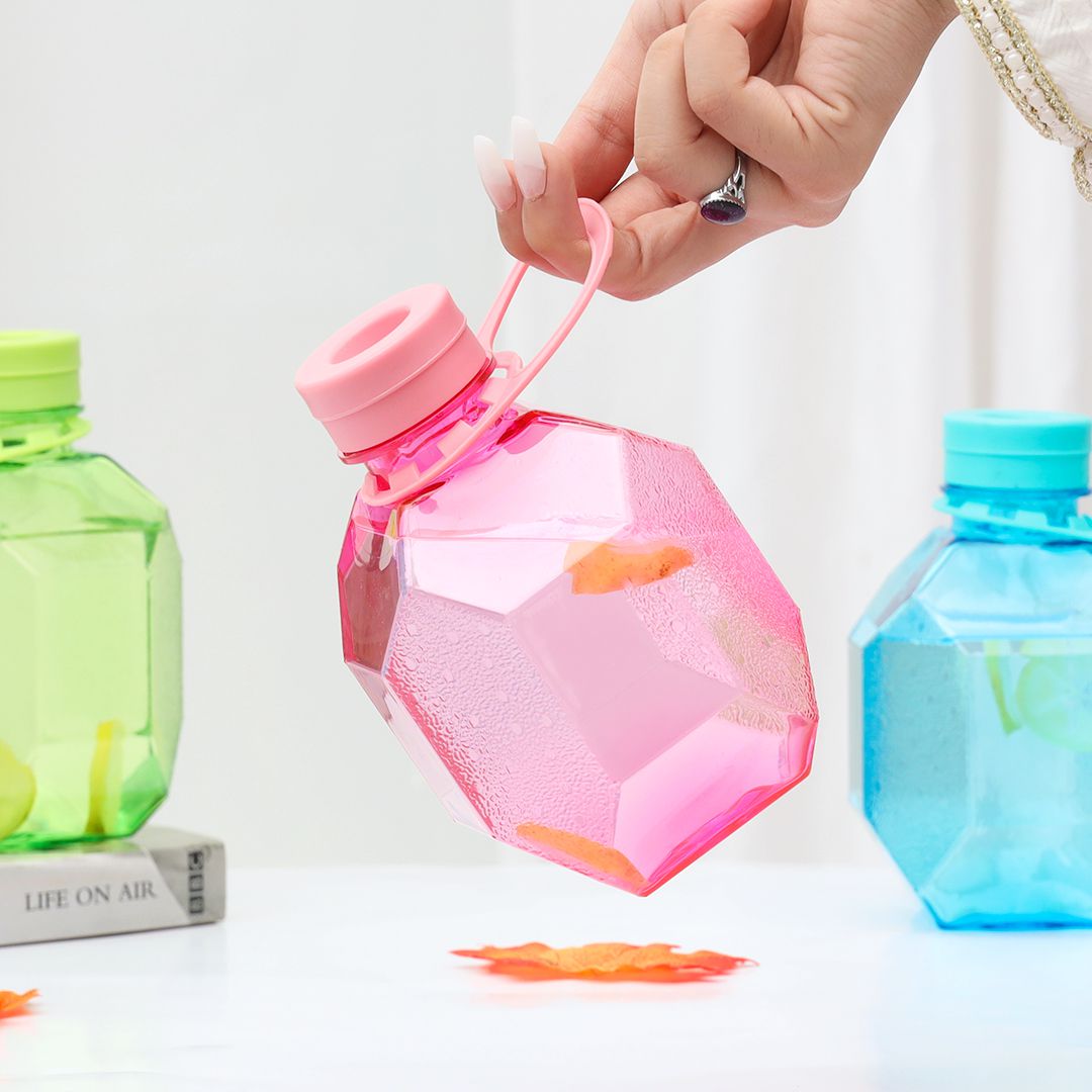 Ergonomics Diamond Leak-Proof Water Bottle