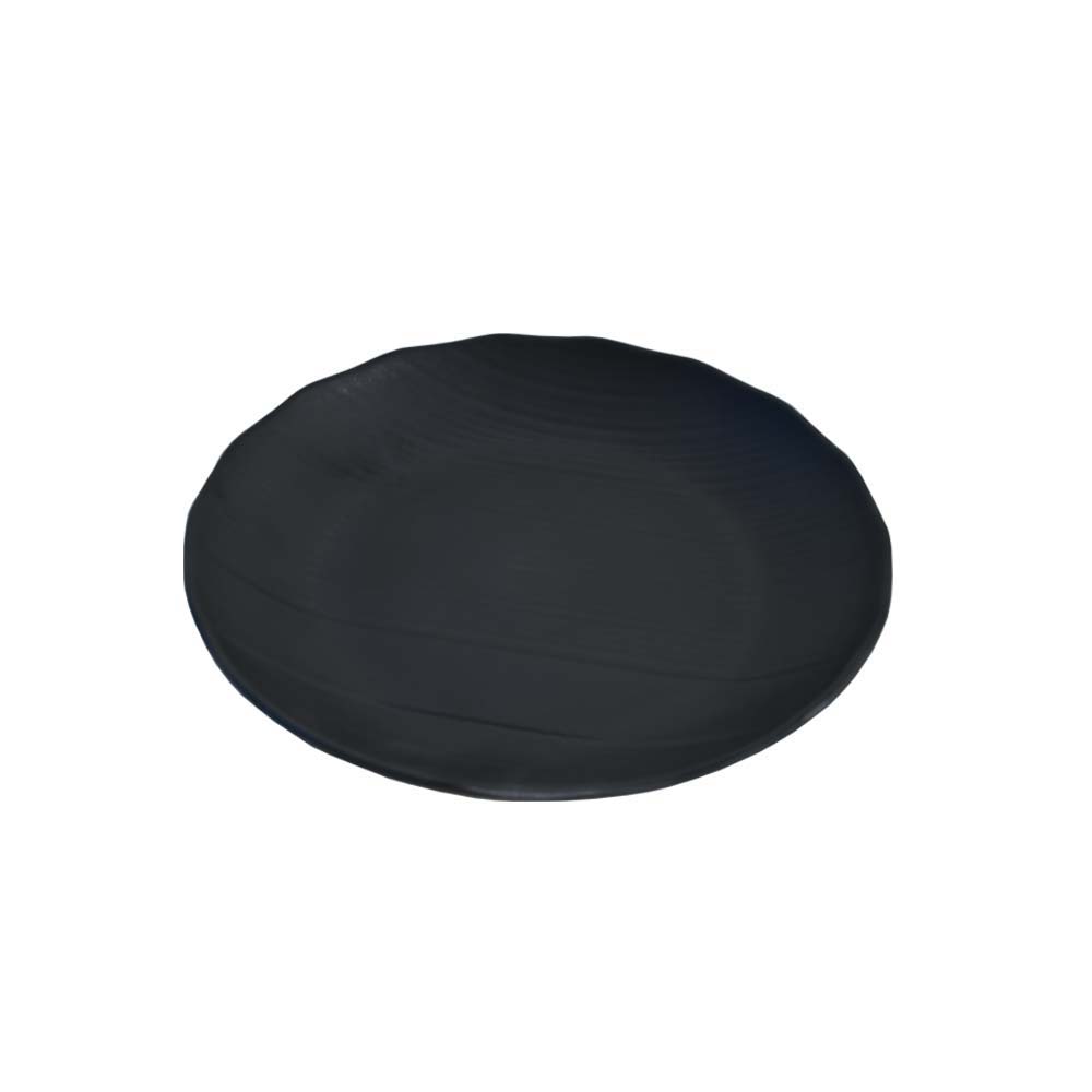 Dinnerware Plates Twisted Black - Melamine (4186353401965)