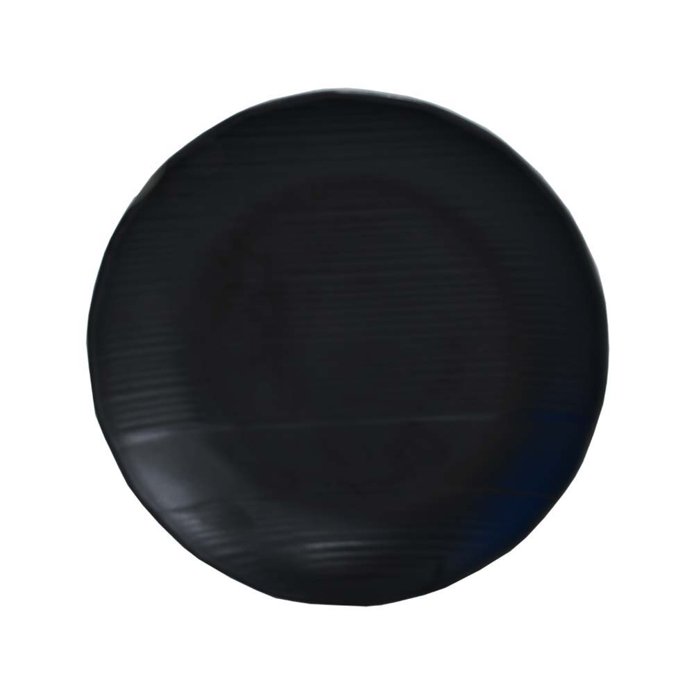 Dinnerware Plates Twisted Black - Melamine (4186353401965)