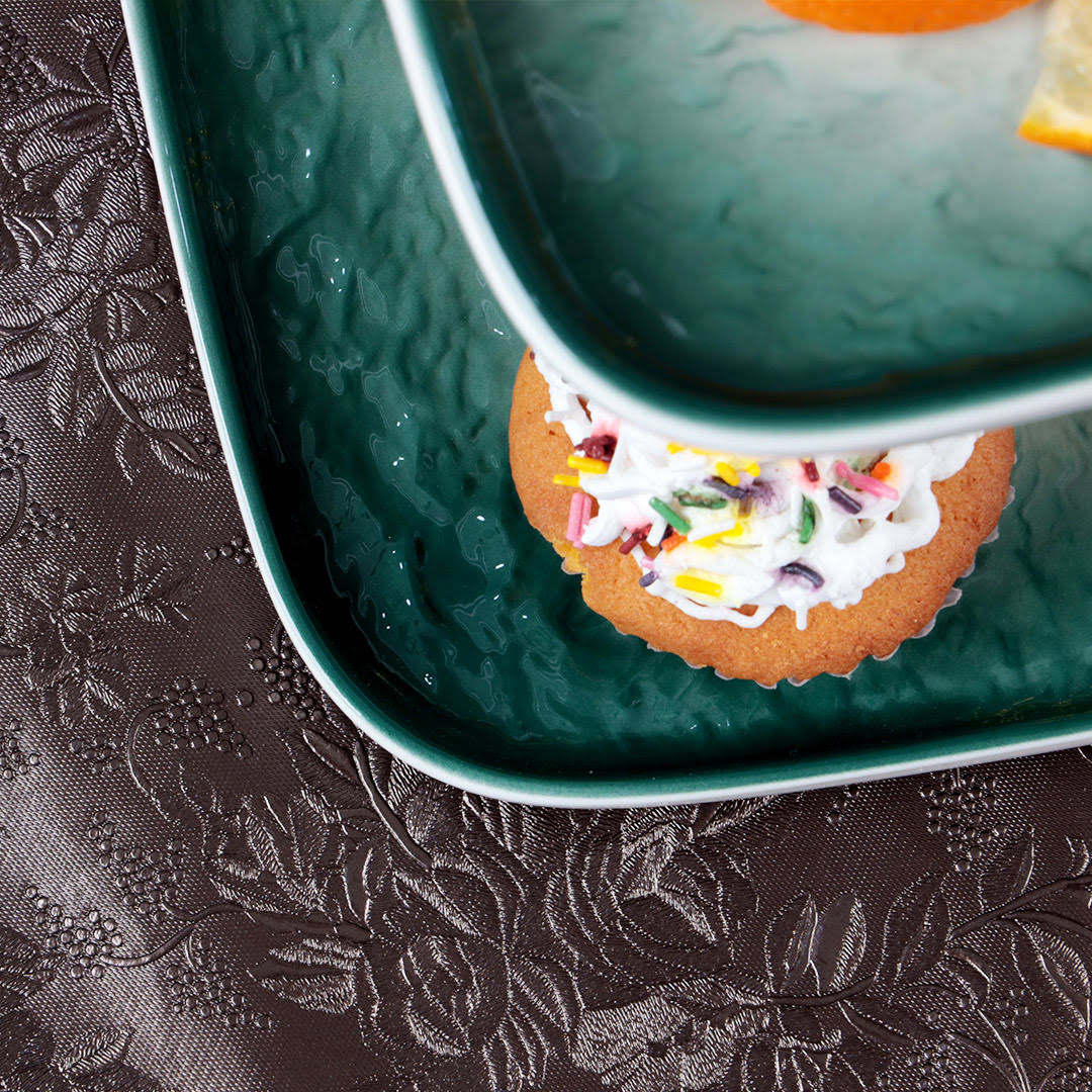 3 Tier European Style Ceramic Tray